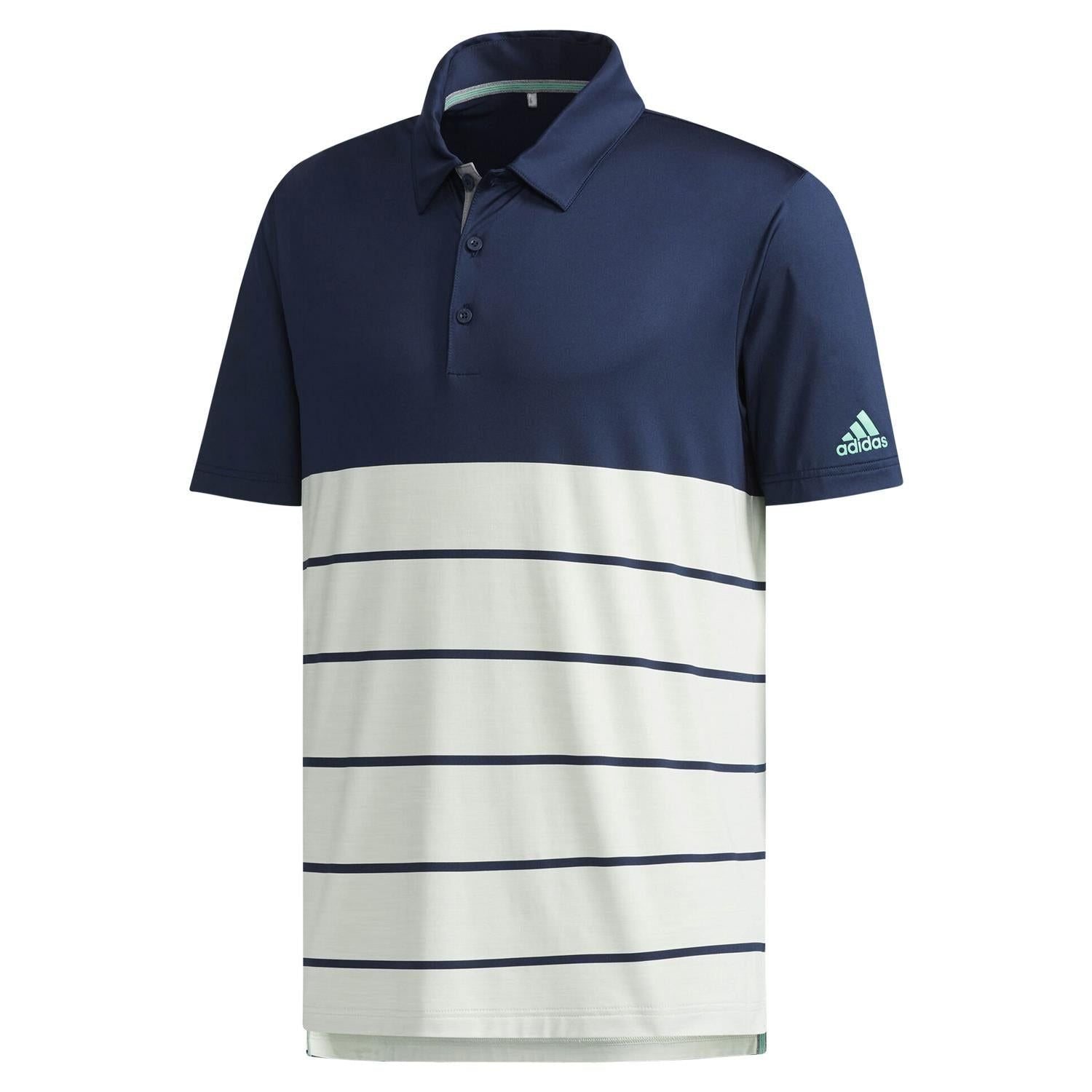 adidas Ultimate Heather Block Polo Shirt