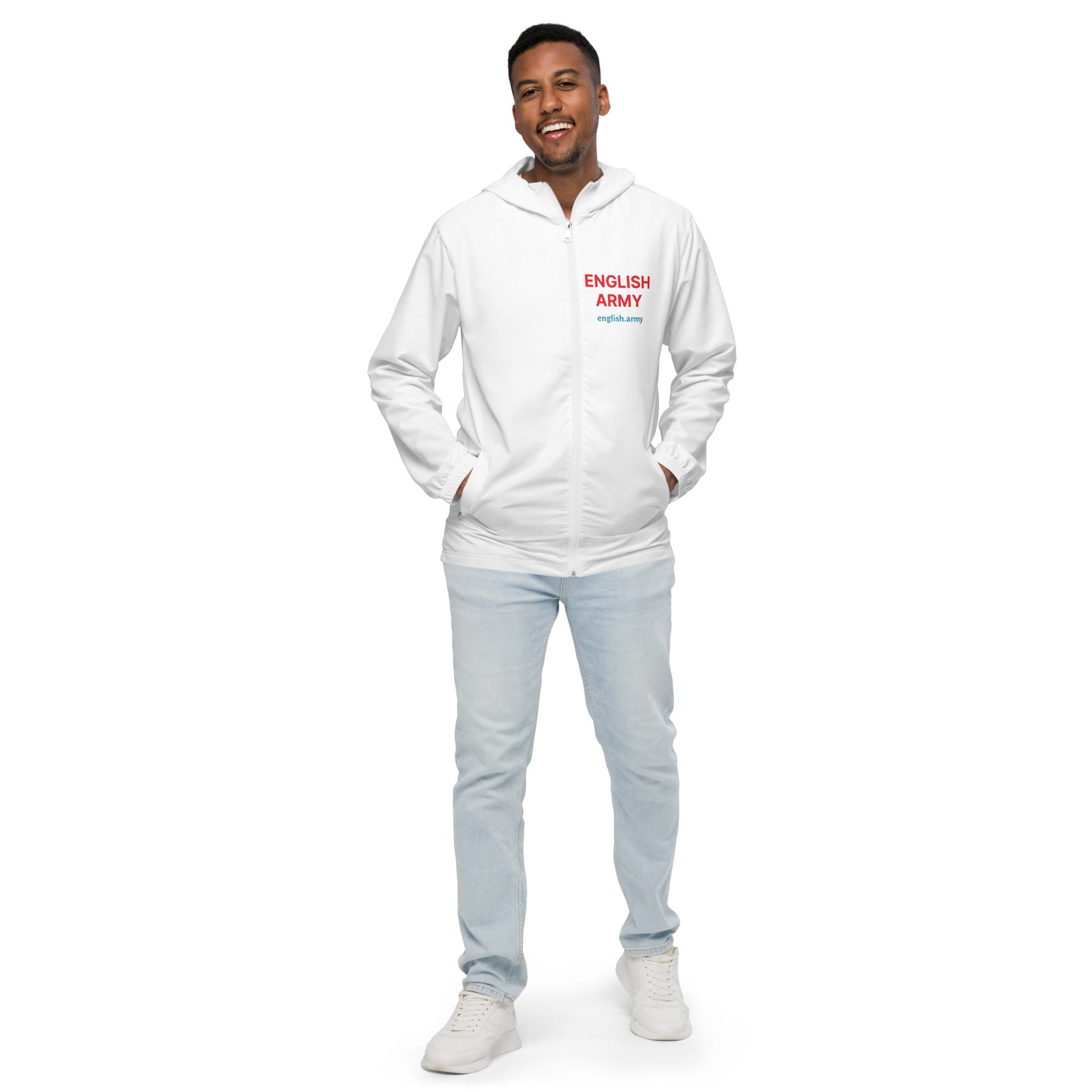 ENGLISH ARMY – Men’s Windbreaker ENGLISH ARMY – Men’s Windbreaker