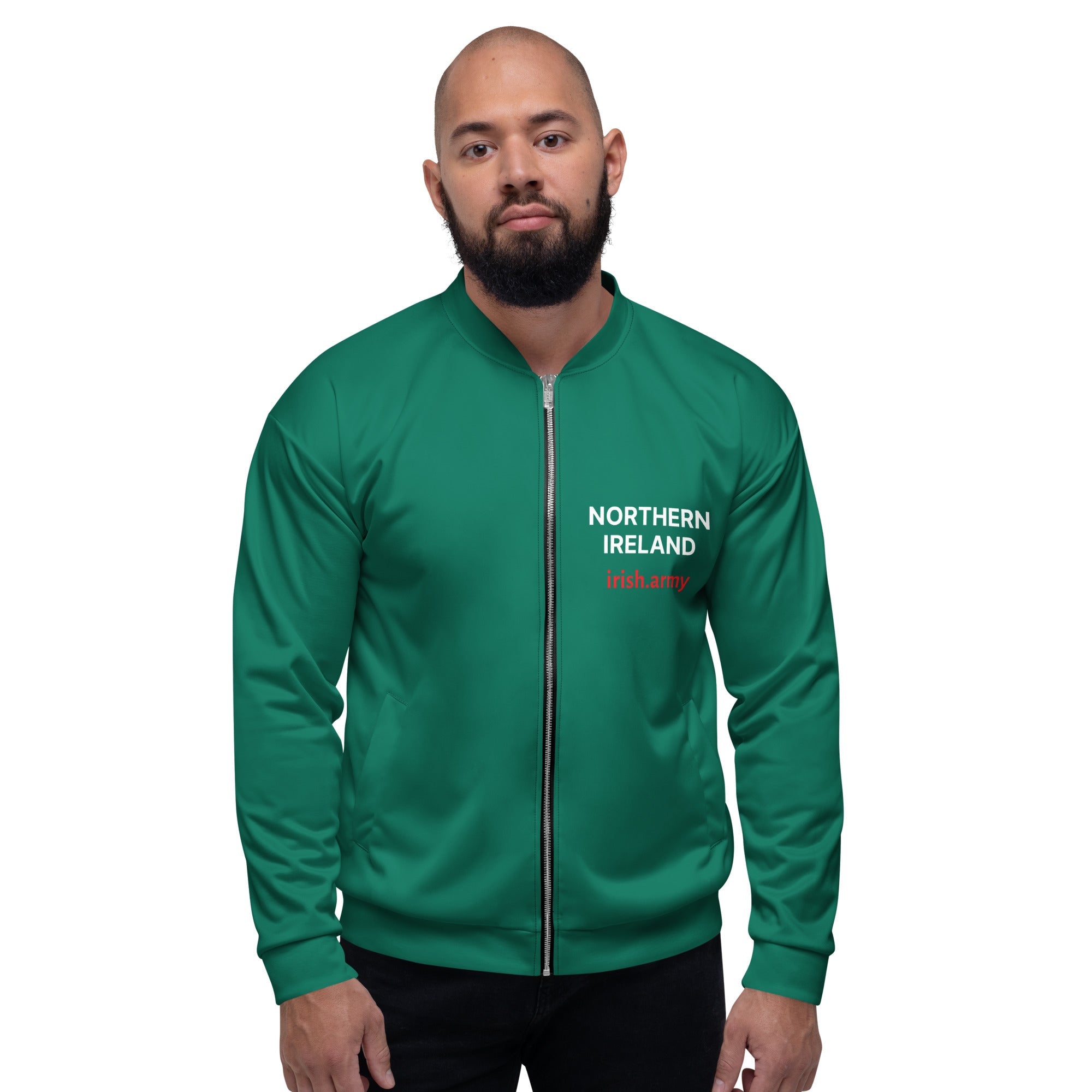 NORTHERN IRELAND – Unisex Bomber Jacket NORTHERN IRELAND – Unisex Bomber Jacket