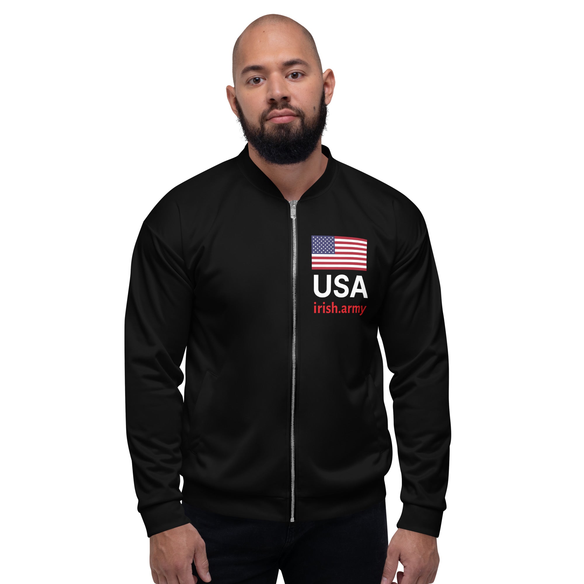 A – Unisex Bomber Jacket A – Unisex Bomber Jacket