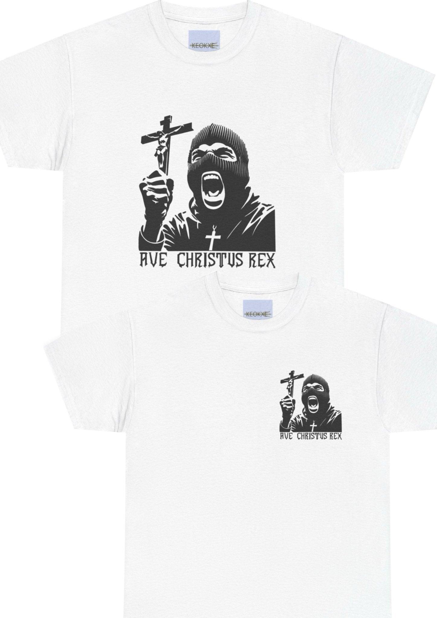 Ave Christus Rex Bold Christian Shirt – M Small