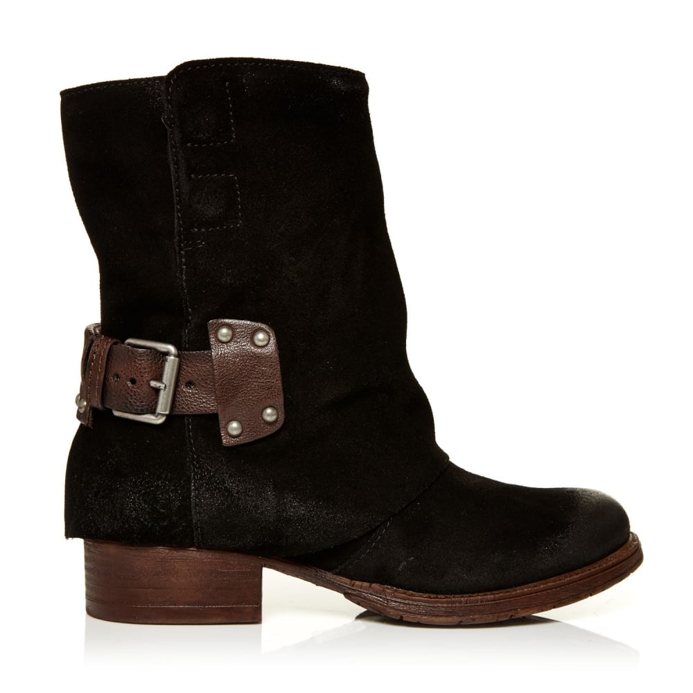 Moda in Pelle Avidas Low Casual Short Boots Black Moda in Pelle Avidas Low Casual Short Boots Black