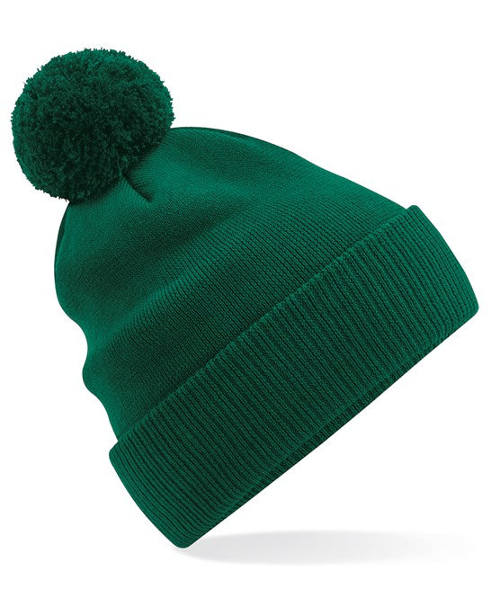 Organic Cotton Snowstar Beanie – One Size Bottle Green Organic Cotton Snowstar Beanie – One Size Bottle Green