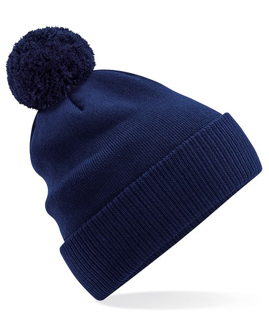 Organic Cotton Snowstar Beanie – One Size Oxford Navy Organic Cotton Snowstar Beanie – One Size Oxford Navy