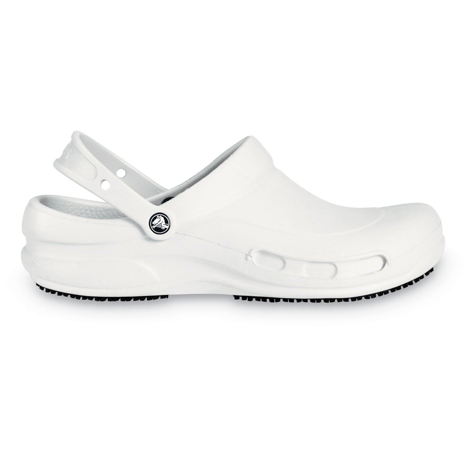 Men’s Crocs Bistro Work Clog Sandals, White E Men’s Crocs Bistro Work Clog Sandals, White E