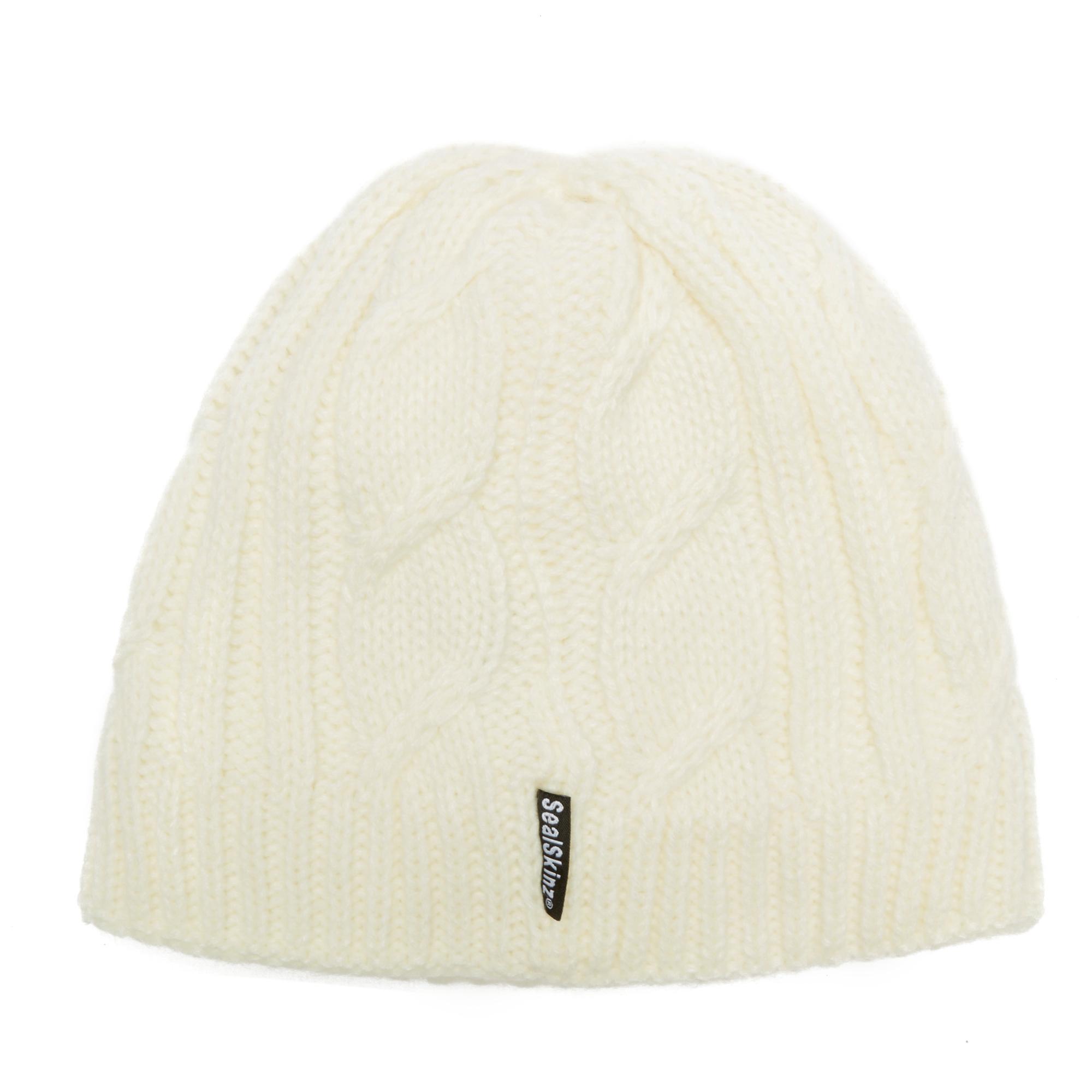 Waterproof Cable Beanie – Cream L Waterproof Cable Beanie – Cream L