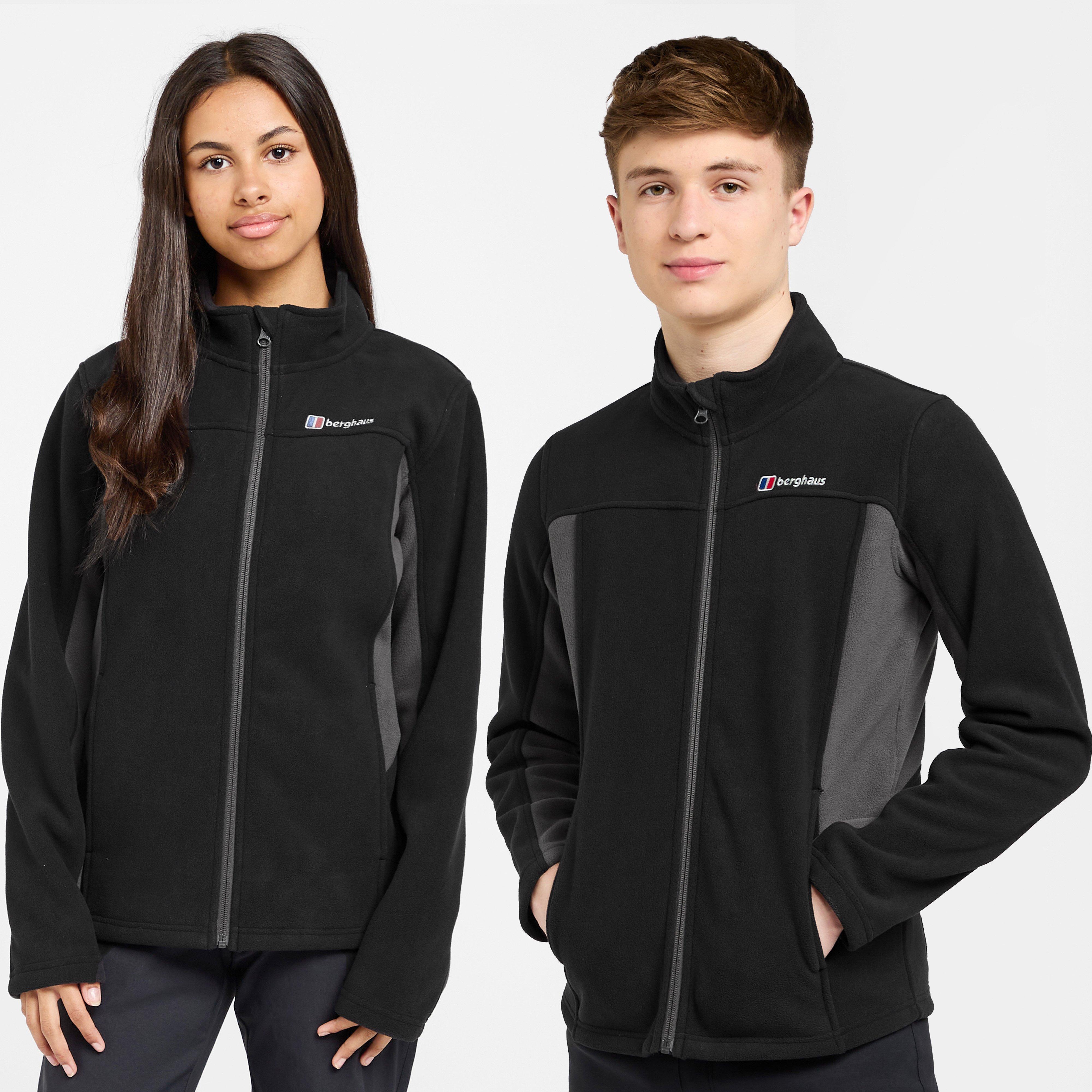 Kids’ Tyndrum Fleece Jacket – Black -Y Kids’ Tyndrum Fleece Jacket – Black -Y