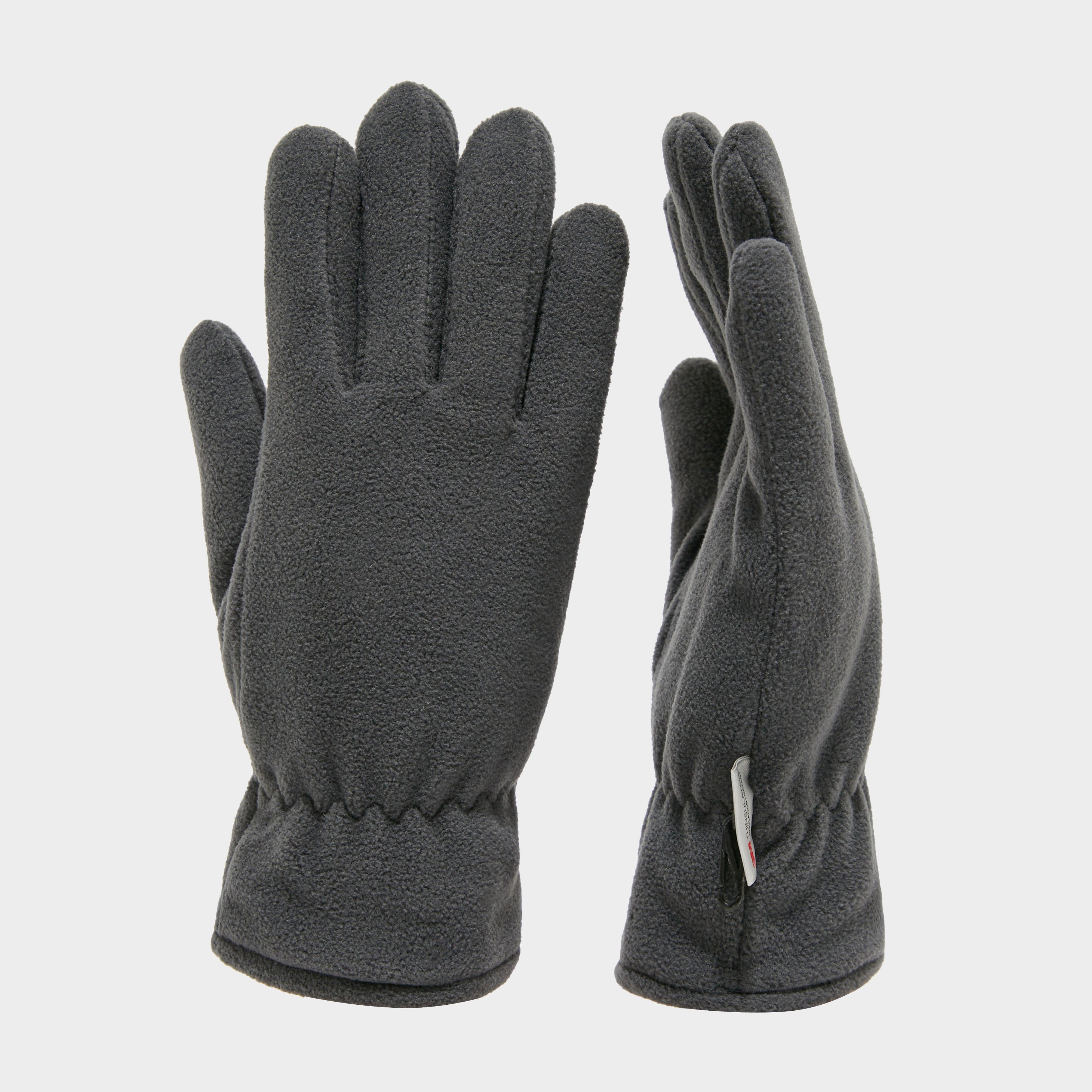Unisex Thinsulate Fleece Gloves – Grey S-M Unisex Thinsulate Fleece Gloves – Grey S-M