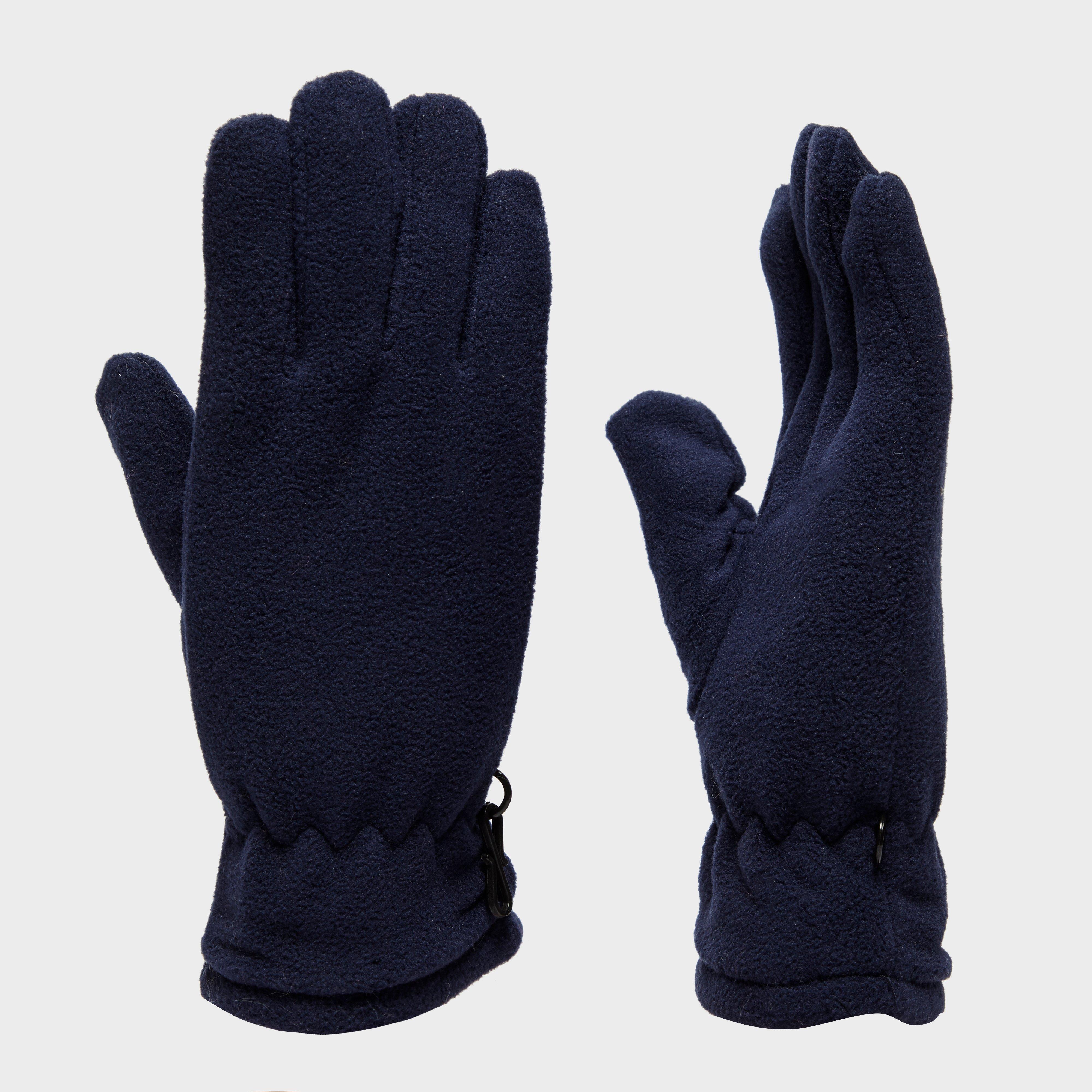 Unisex Thinsulate Fleece Gloves – Navy S-M Unisex Thinsulate Fleece Gloves – Navy S-M