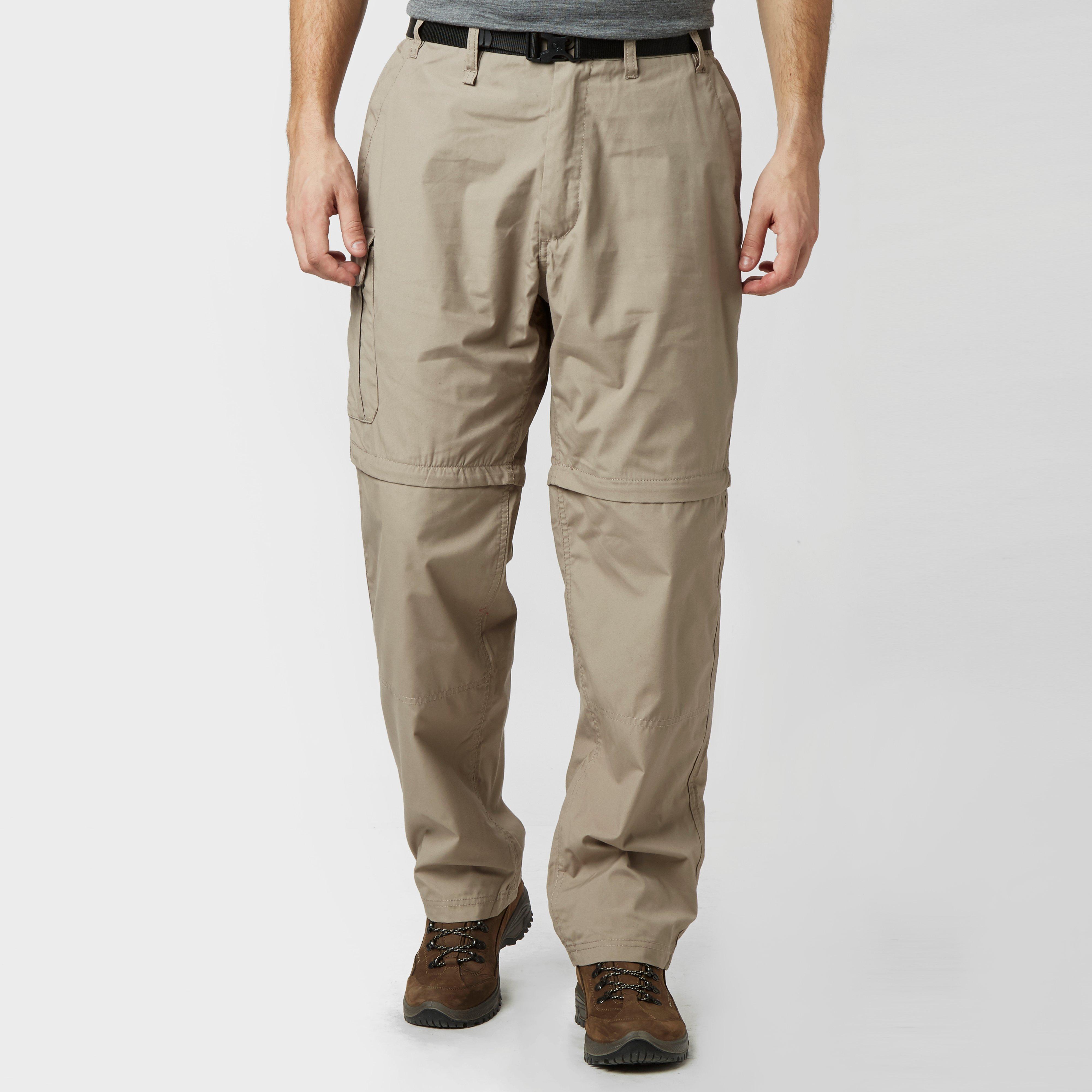 Men’s Kiwi Zip Off Trousers – Beige R Men’s Kiwi Zip Off Trousers – Beige R