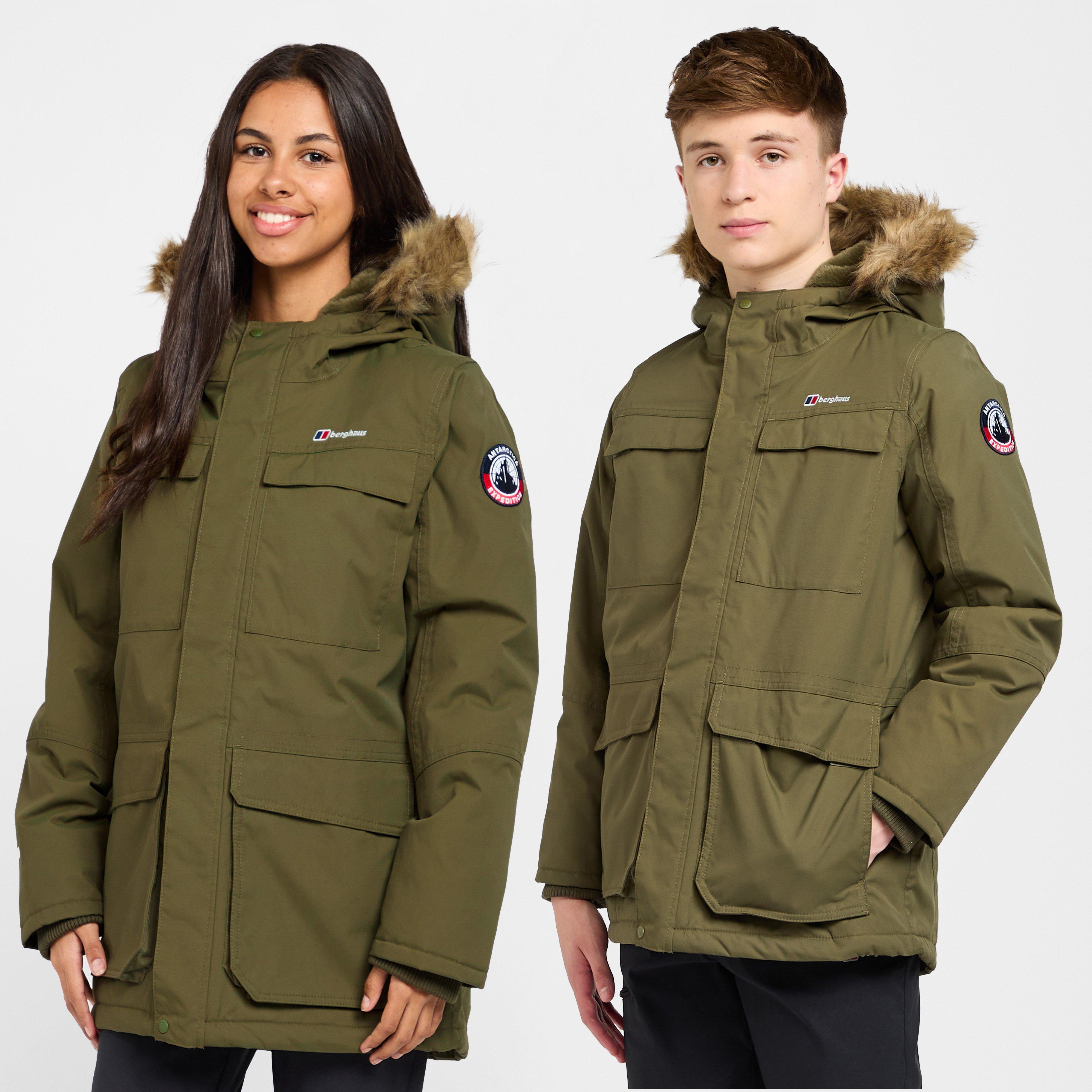 Kids’ Fourstones Waterproof Parka – Khaki Y Kids’ Fourstones Waterproof Parka – Khaki Y