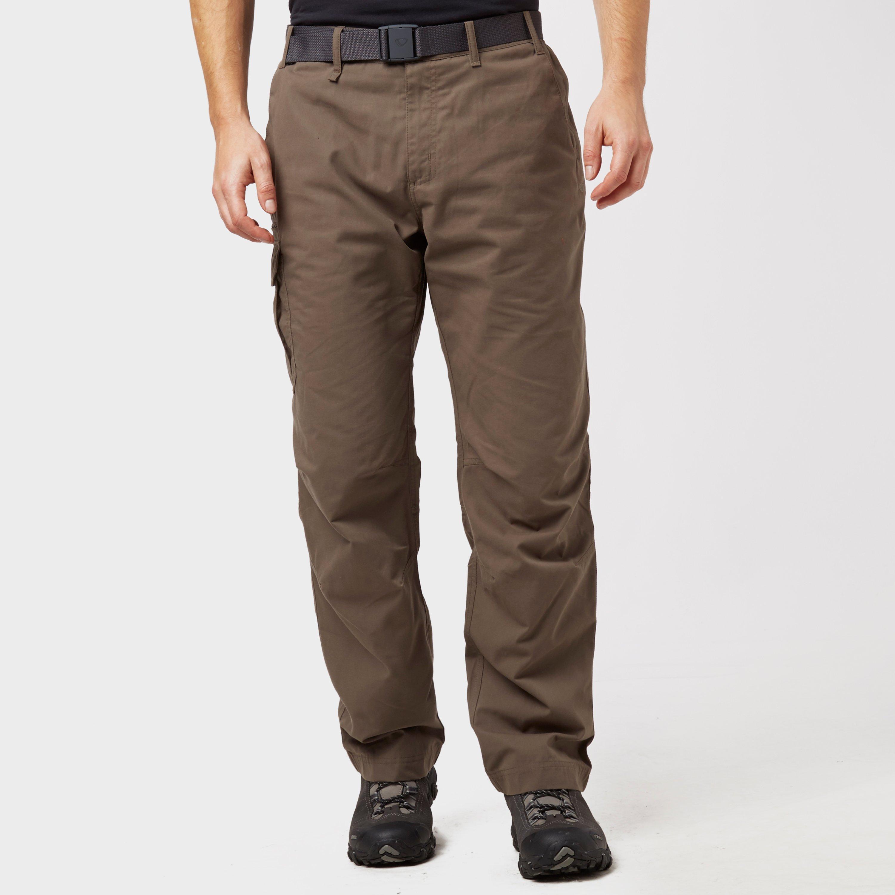 Men’s Lined Walking Trousers – Brown S Men’s Lined Walking Trousers – Brown S