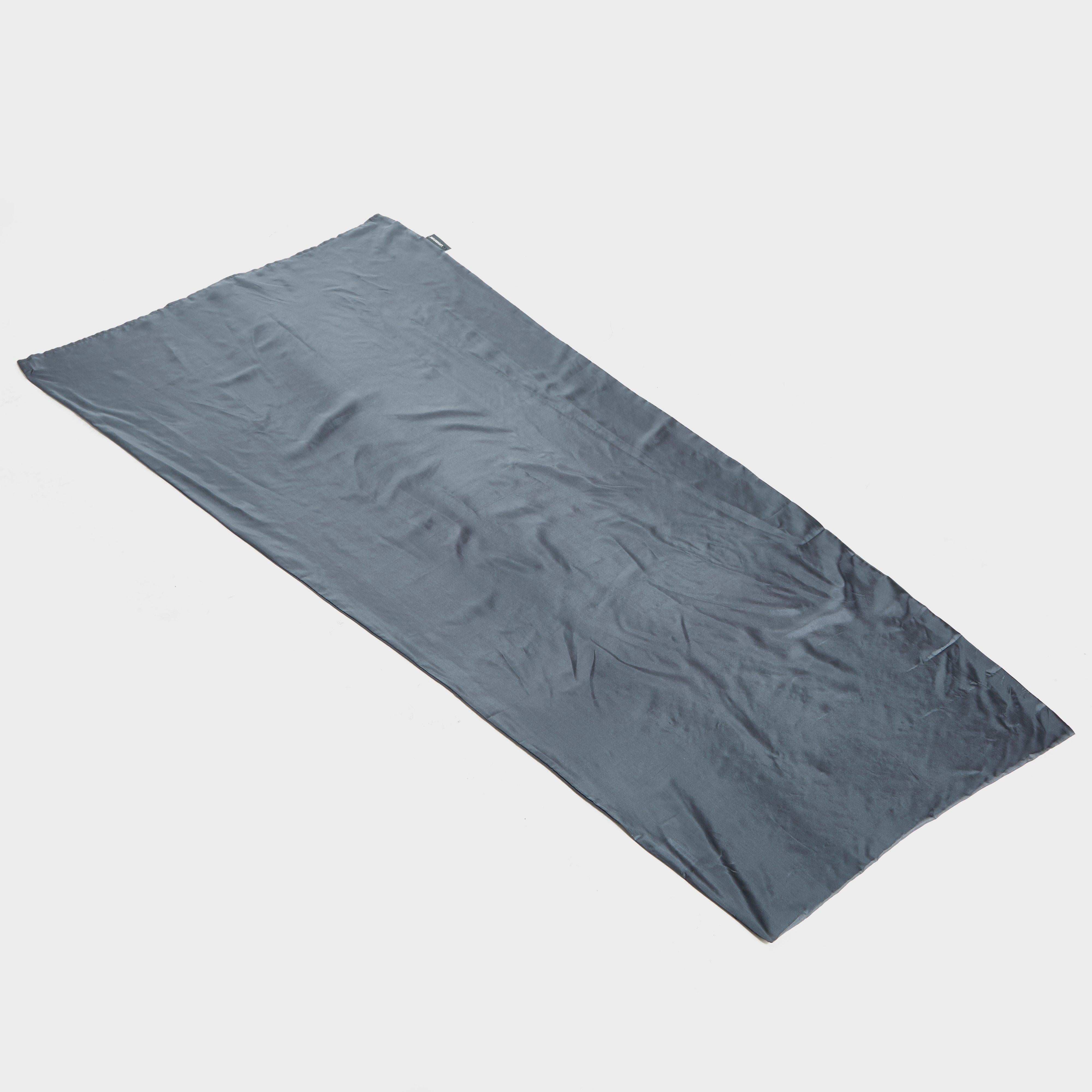 Silk Mummy Sleeping Bag Liner – Grey One Size Silk Mummy Sleeping Bag Liner – Grey One Size
