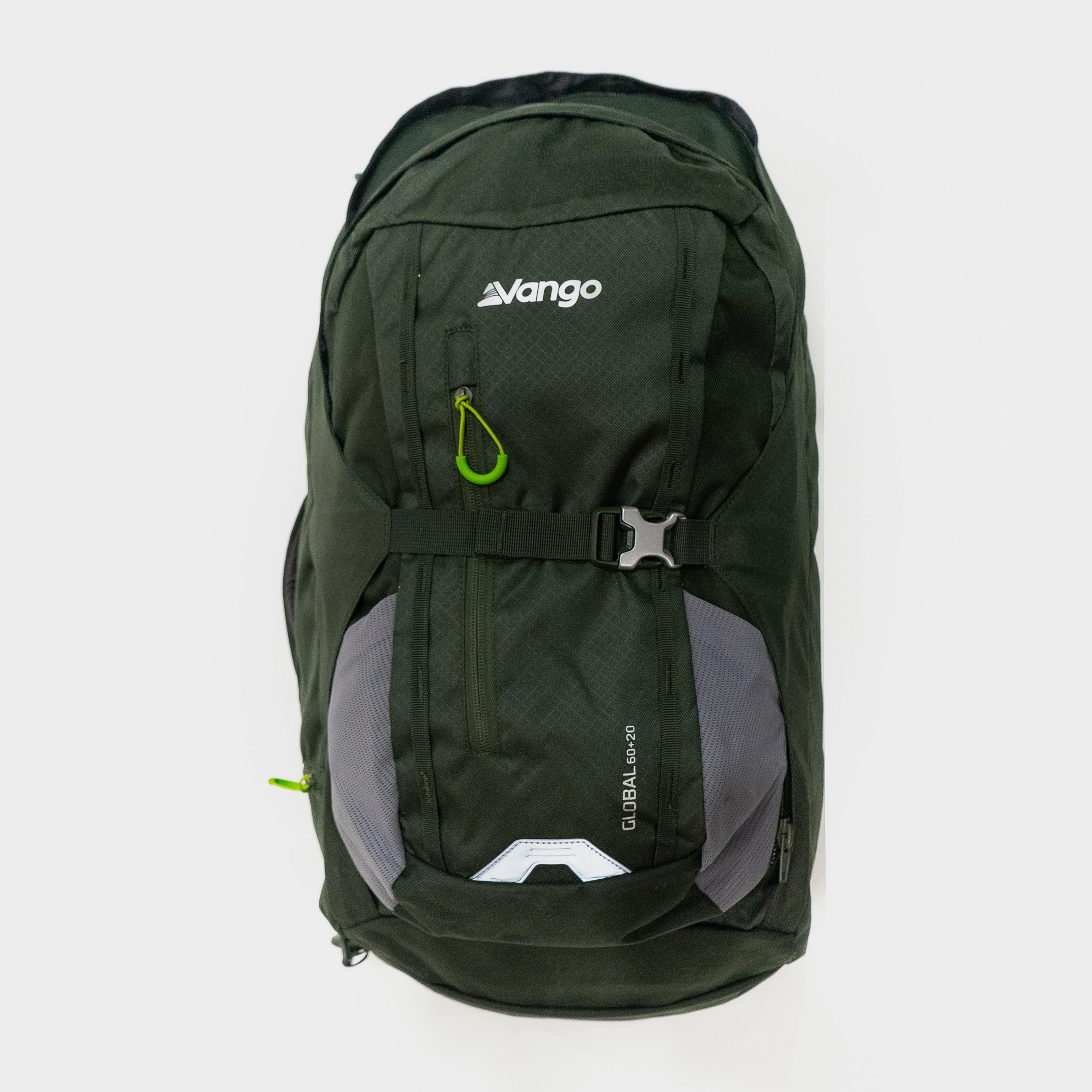Global L + L Travel Backpack – Green One Size Global L + L Travel Backpack – Green One Size