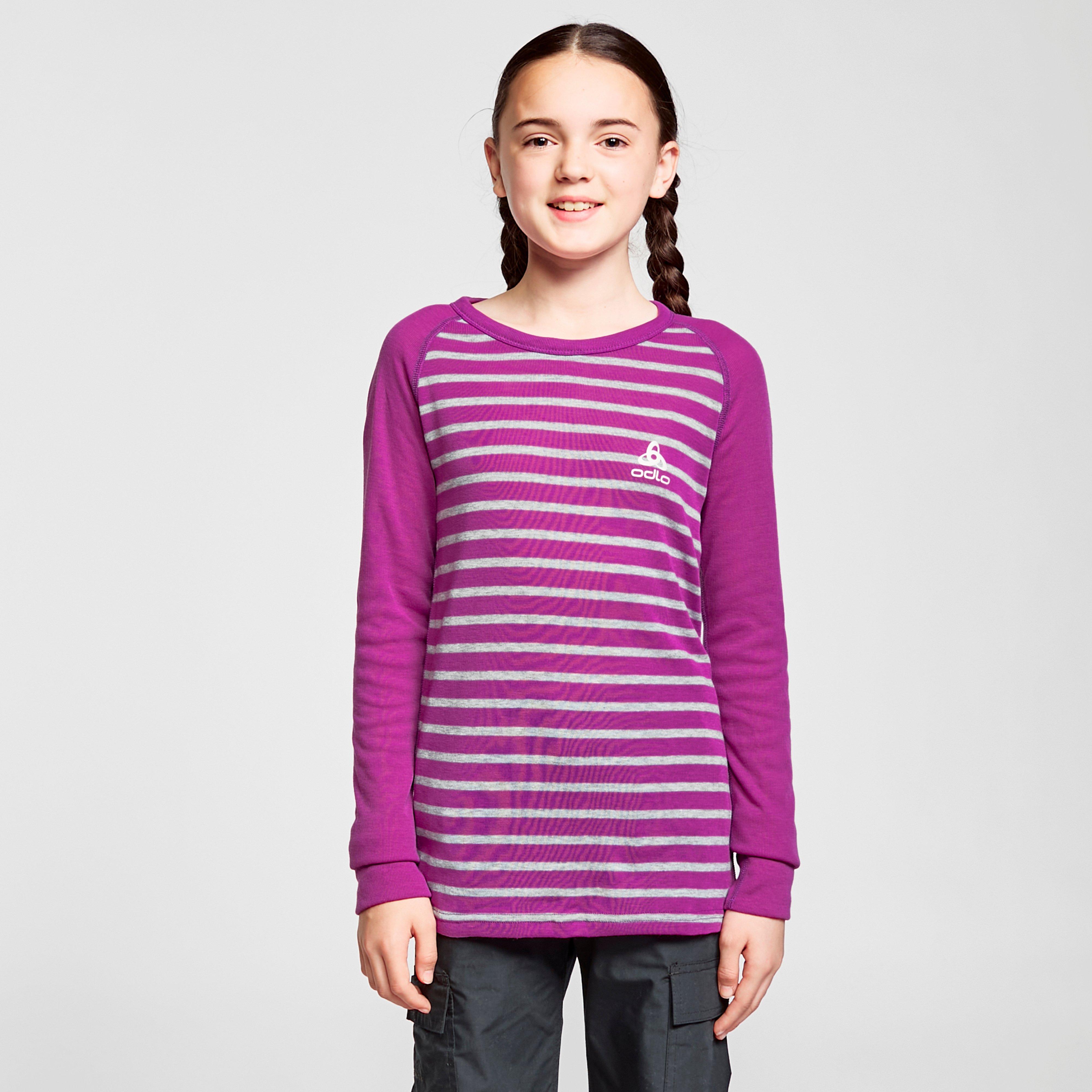 Kids’ Active Warm Long Sleeve Baselayer Top – Pink -Y Kids’ Active Warm Long Sleeve Baselayer Top – Pink -Y