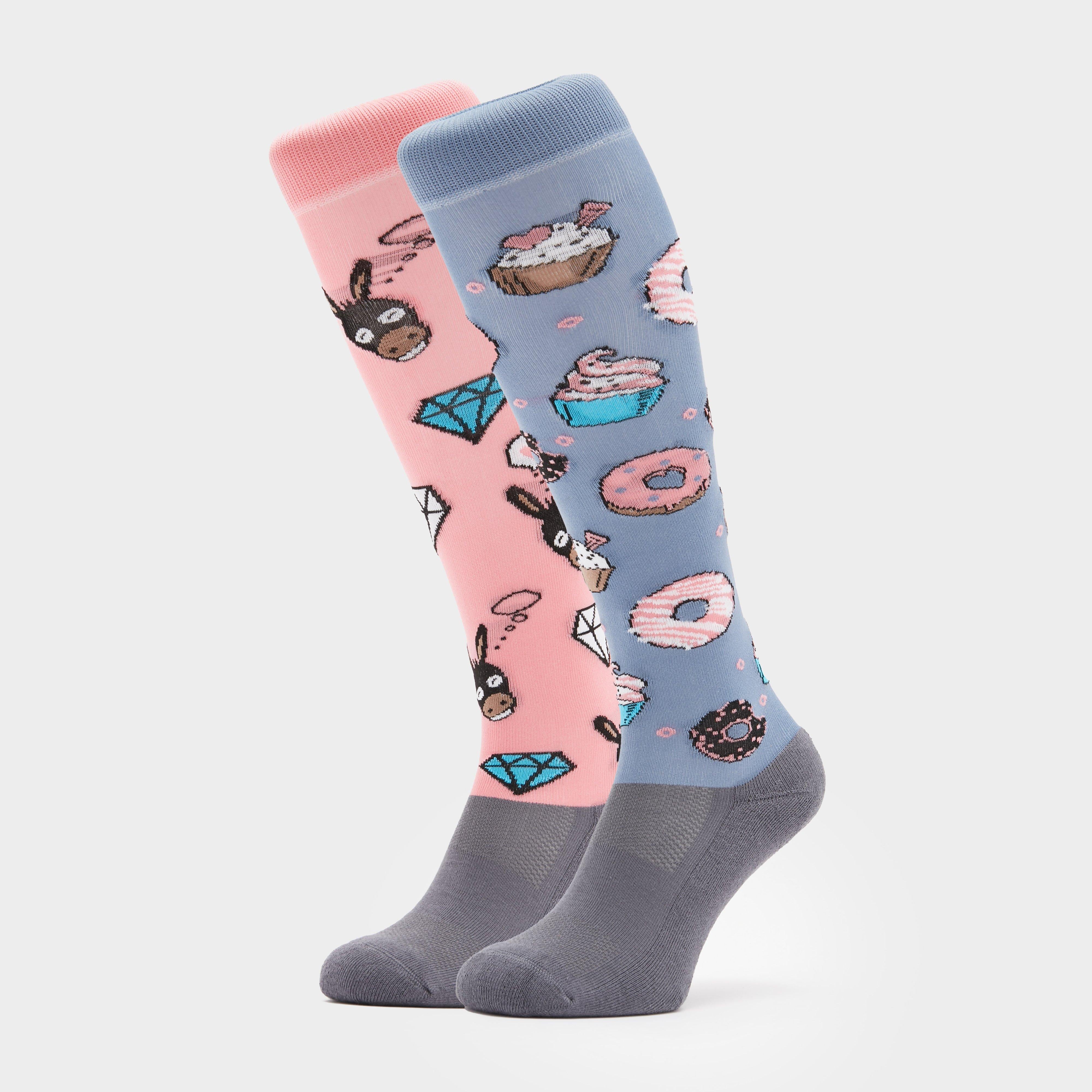 Kids Novelty Donkey Doughnuts Socks Kids Novelty Donkey Doughnuts Socks