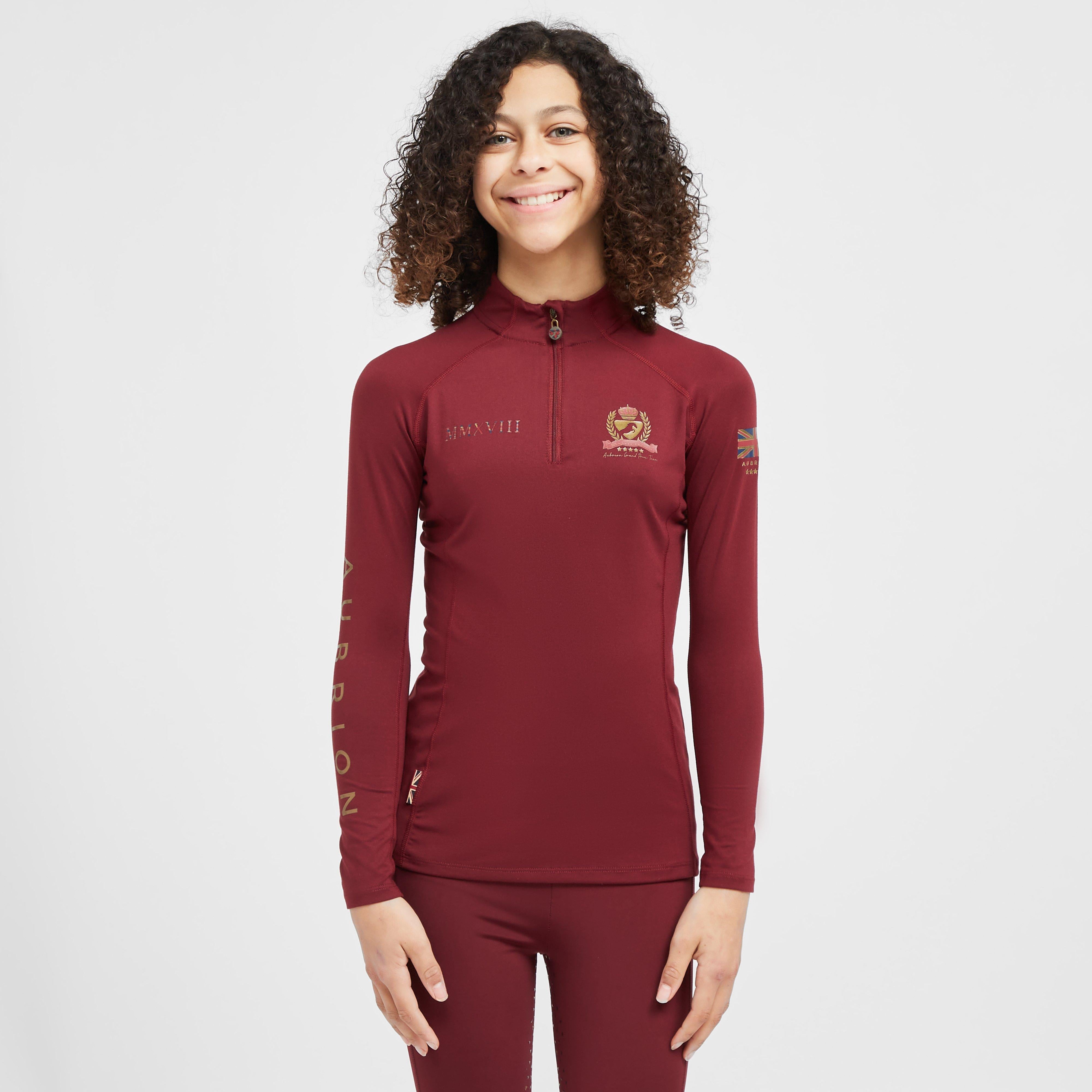 Childs Team Long Sleeve Base Layer – Red -Y Childs Team Long Sleeve Base Layer – Red -Y