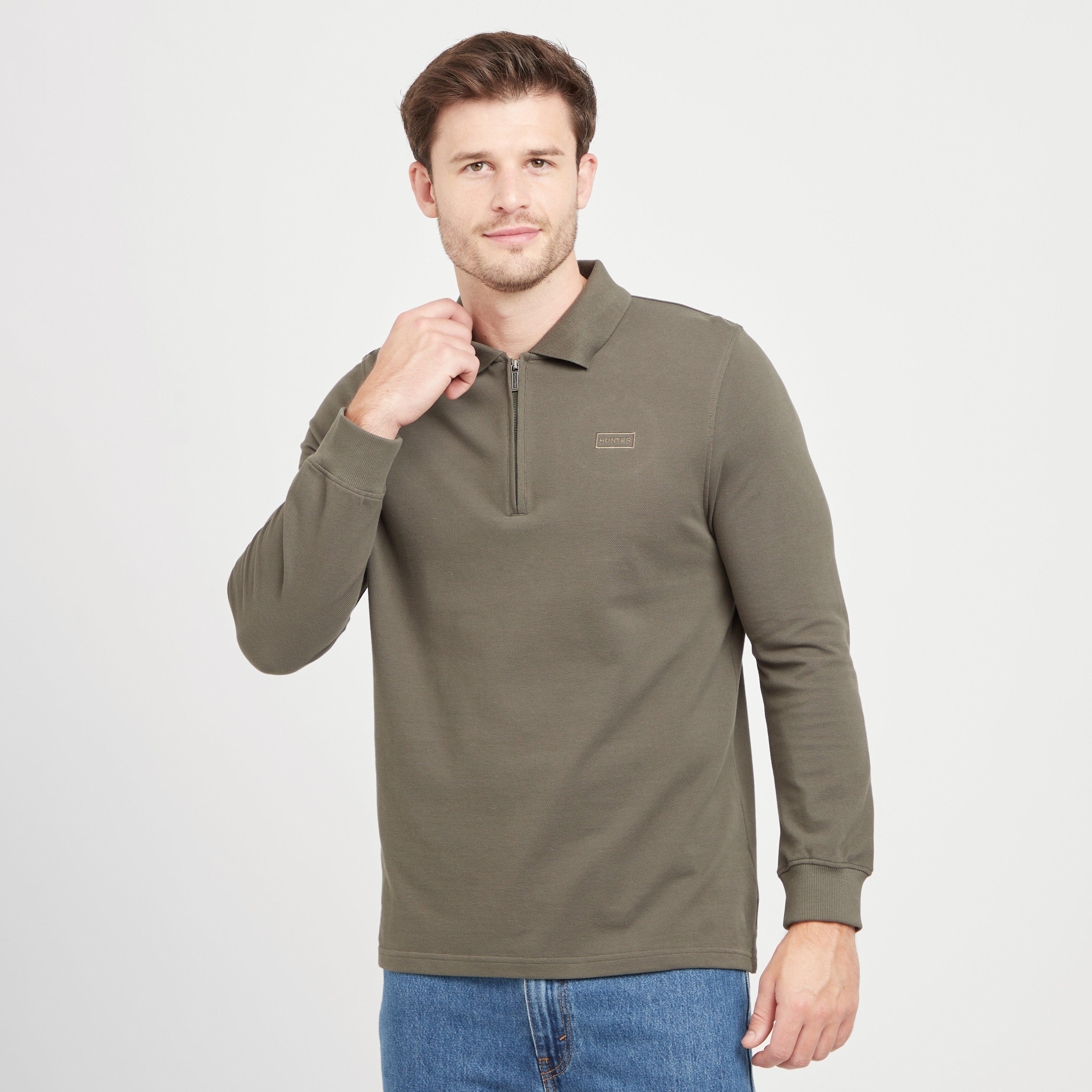 Green Label Men’s Airdrie Long Sleeve Polo Shirt Green Label Men’s Airdrie Long Sleeve Polo Shirt