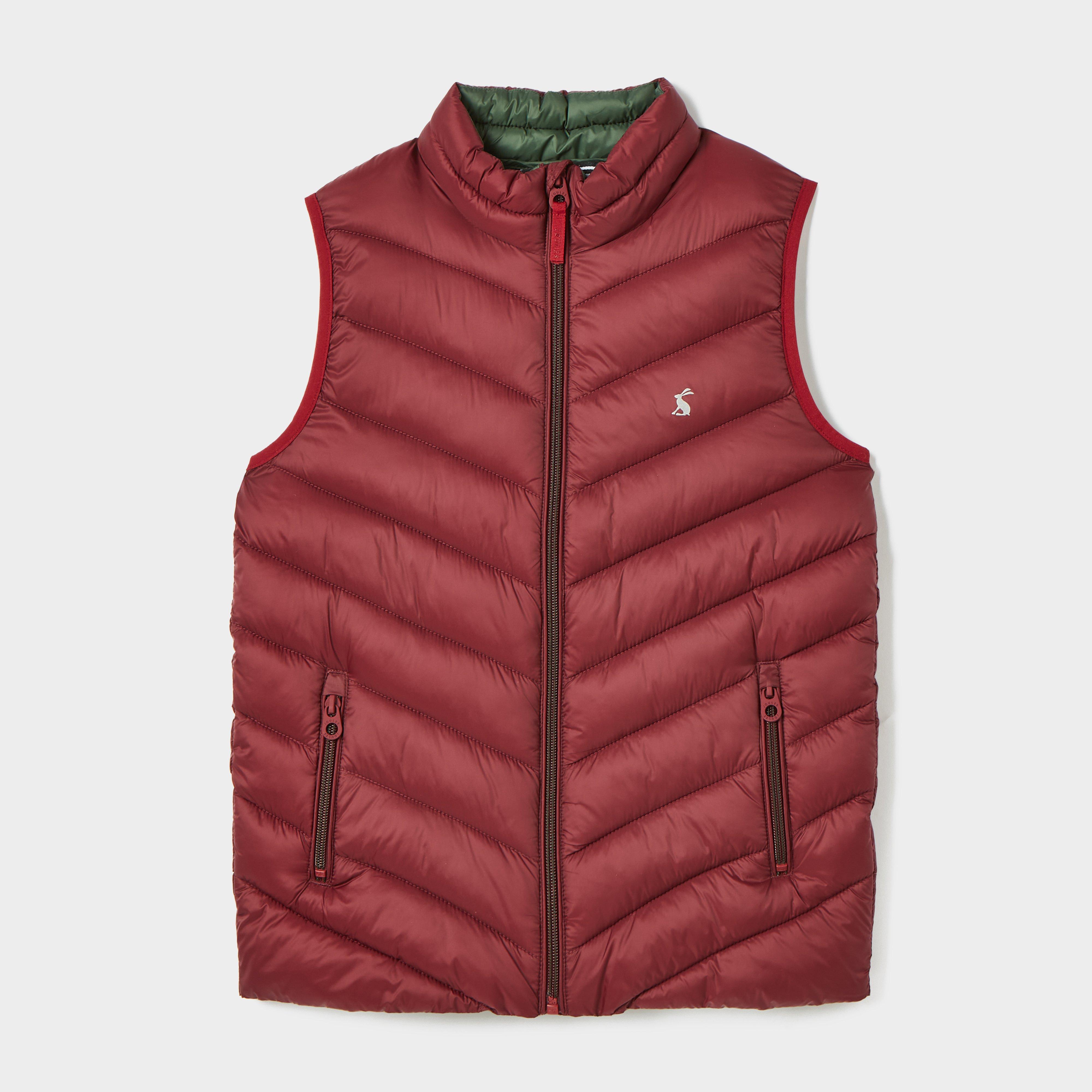 Kids’ Crofton Showerproof Quilted Gilet – Red Y Kids’ Crofton Showerproof Quilted Gilet – Red Y