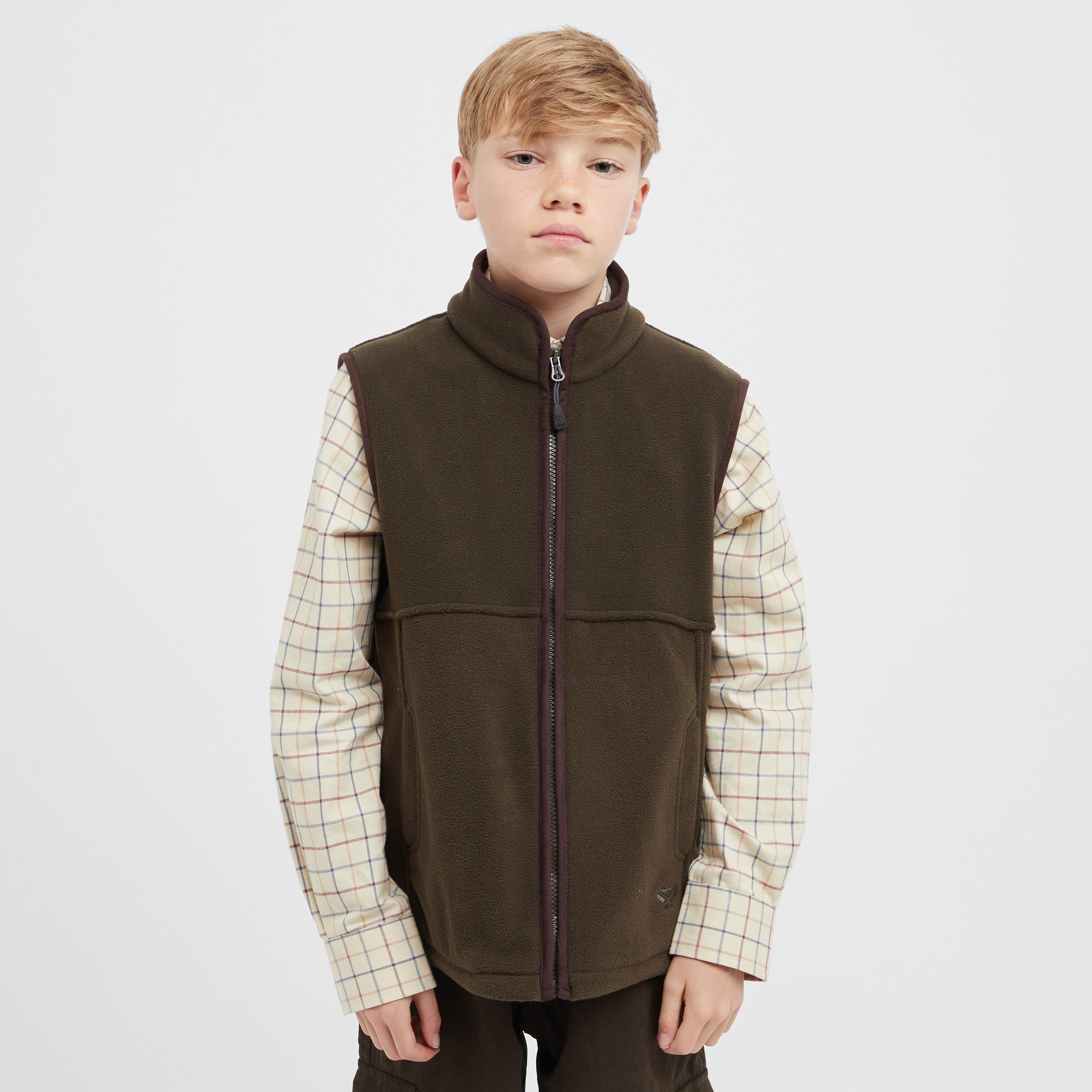 Kids Woodhall Gilet – Green -Y Kids Woodhall Gilet – Green -Y