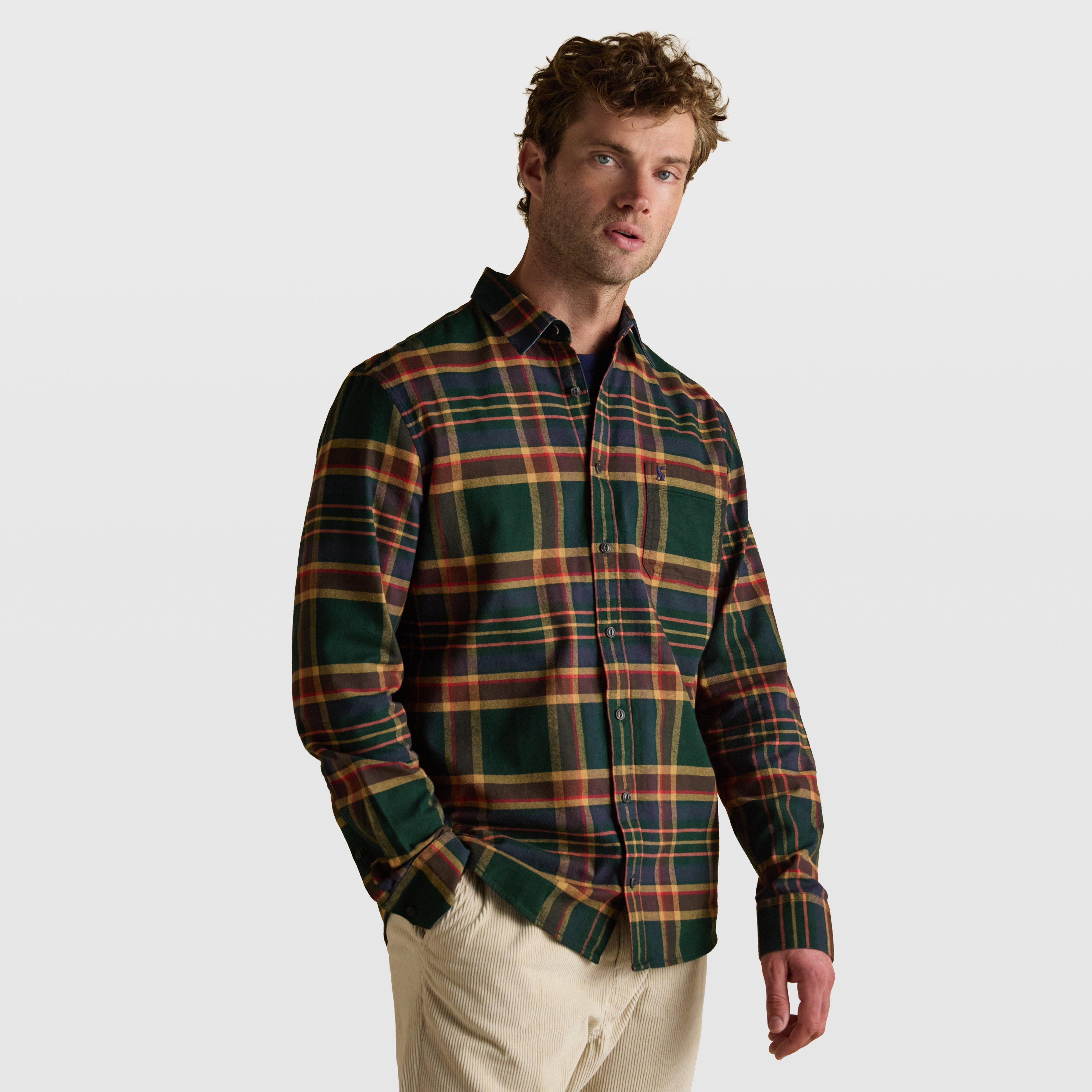 Men’s Brushed Flannel Shirt Men’s Brushed Flannel Shirt
