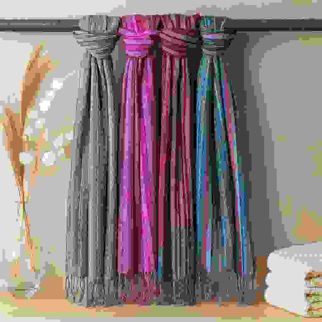 Boho Cotton Scarf Indian Assorted Blues Boho Cotton Scarf Indian Assorted Blues