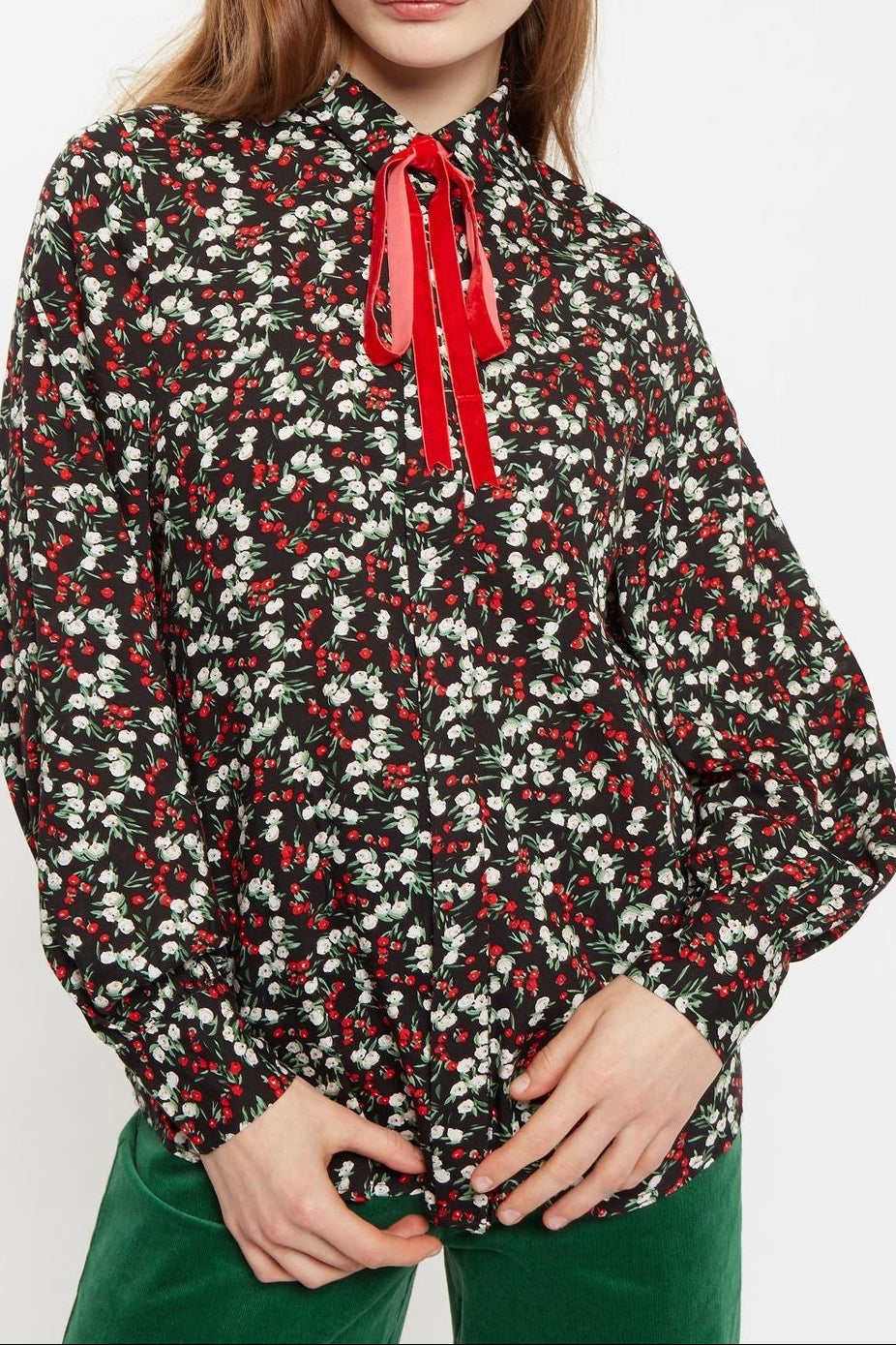 Louche Byron Jolly Ditsy Print Long Sleeve Shirt – Multi Colour Louche Byron Jolly Ditsy Print Long Sleeve Shirt – Multi Colour