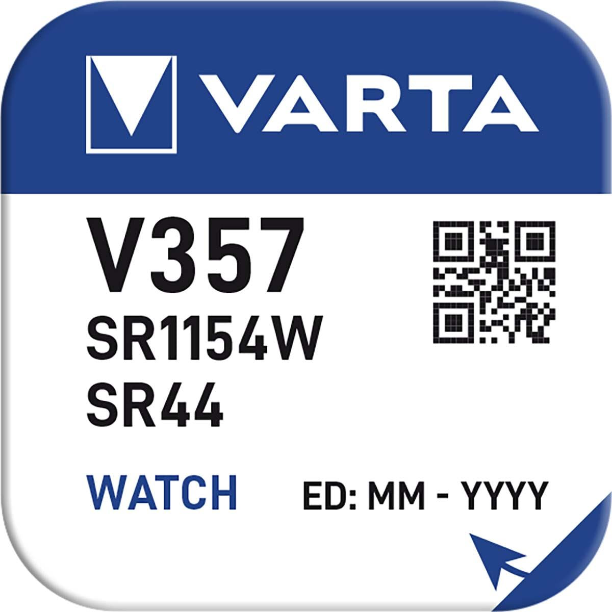 Varta Silver-Oxide Watch Battery SR . V mAh Varta Silver-Oxide Watch Battery SR . V mAh