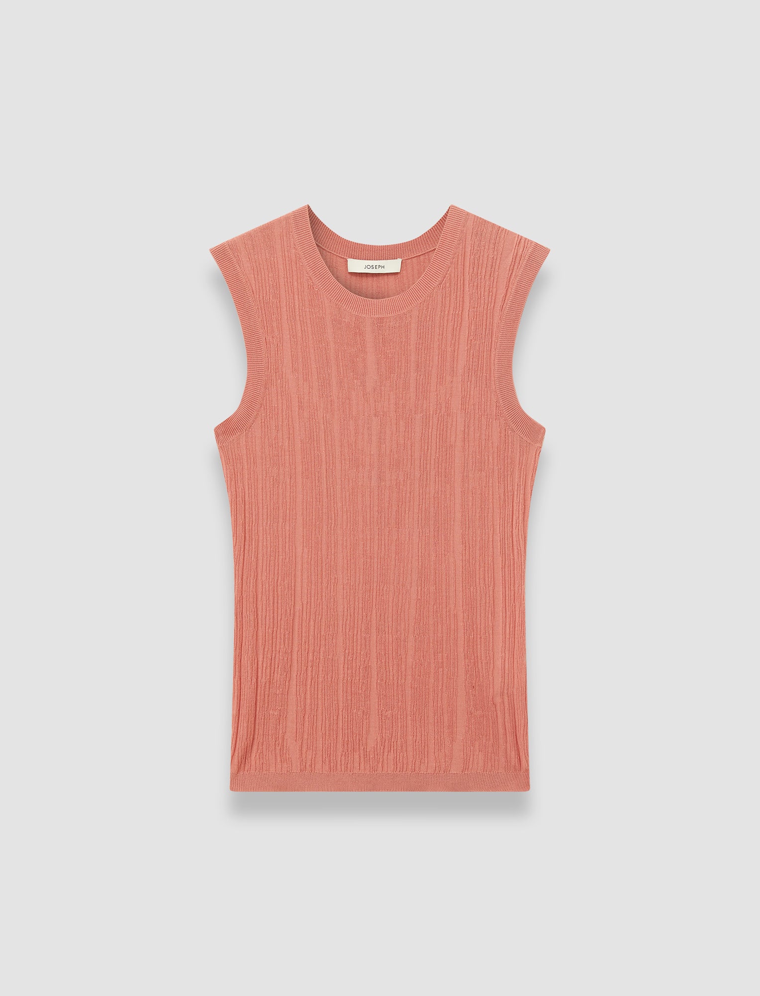 Calife Silk Cotton Rib Vest Calife Silk Cotton Rib Vest