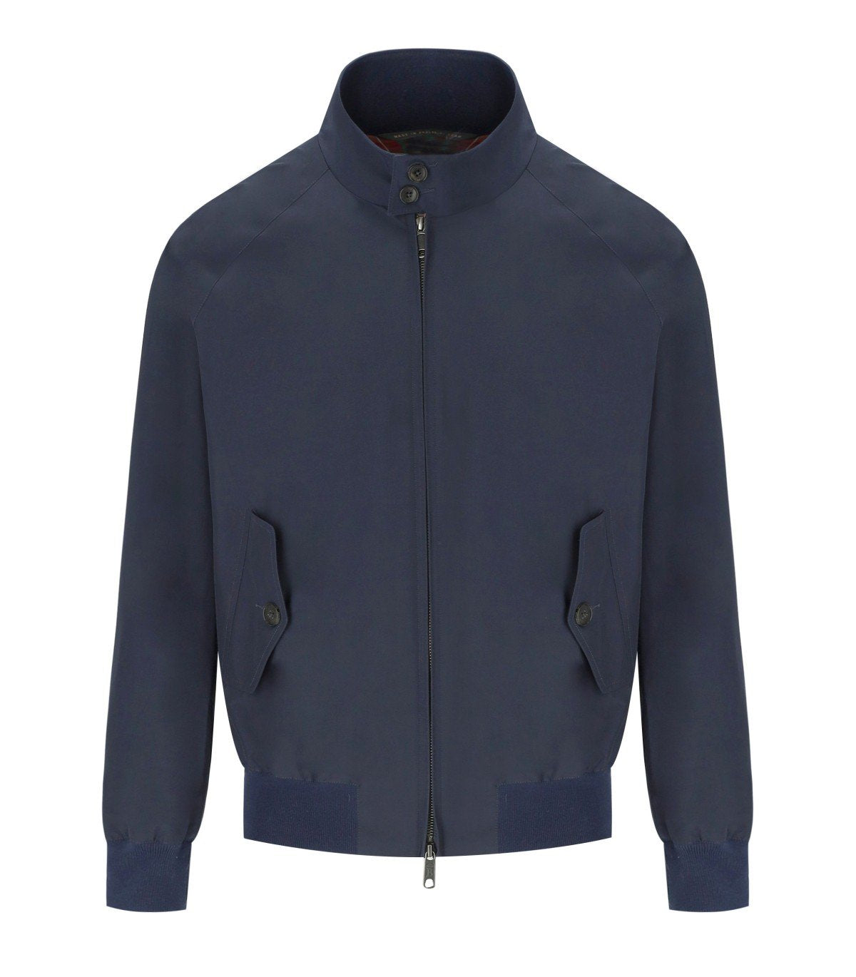 BARACUTA G HARRINGTON NAVY BLUE BOMBER JACKET