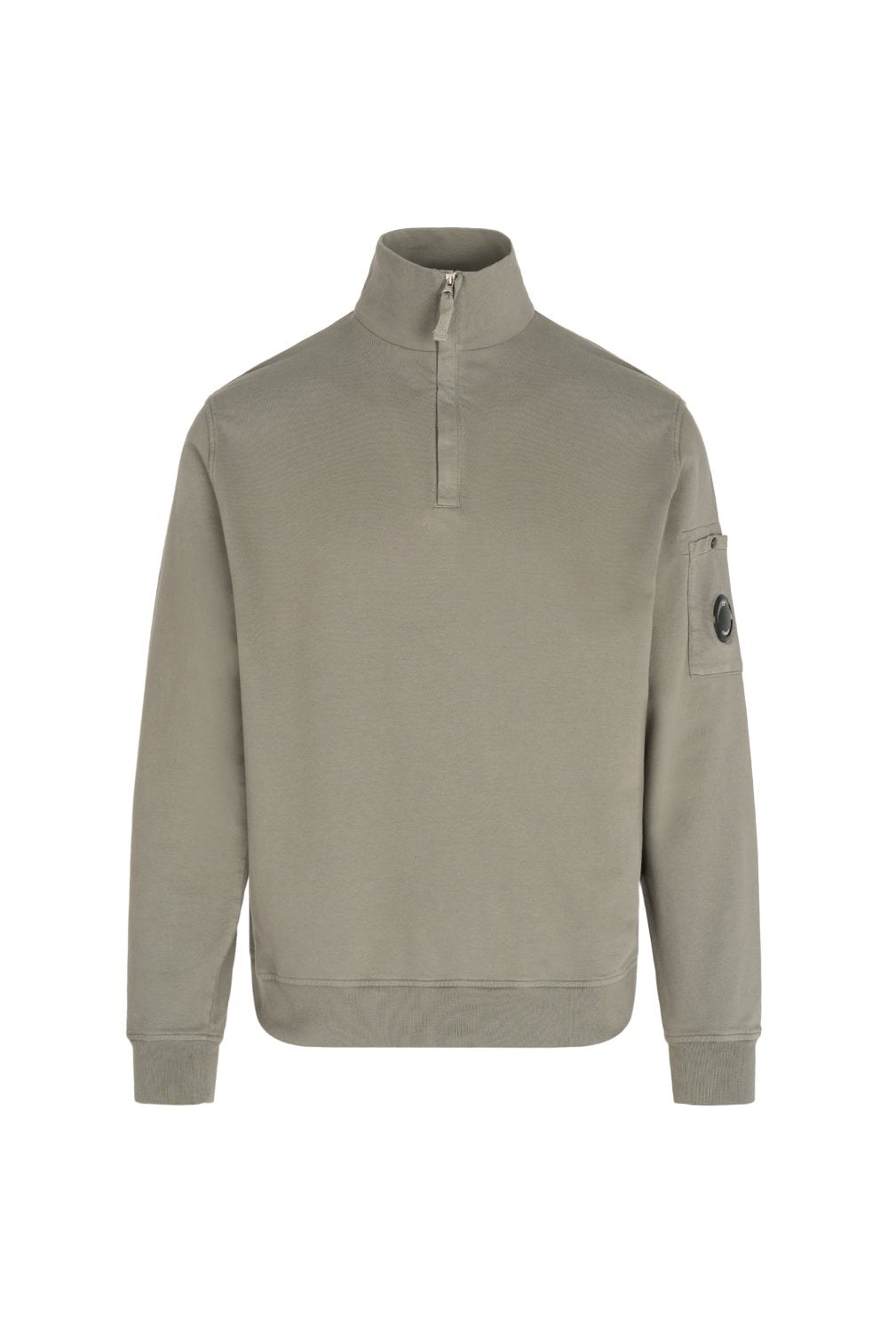 CP COMPANY QUARTER ZIP SWEATSHIRT Size: S, colour: GREY CP COMPANY QUARTER ZIP SWEATSHIRT Size: S, colour: GREY