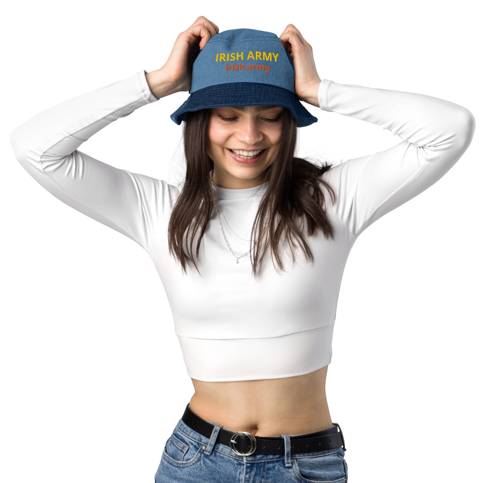 Irish Army – Denim Bucket Hat Irish Army – Denim Bucket Hat