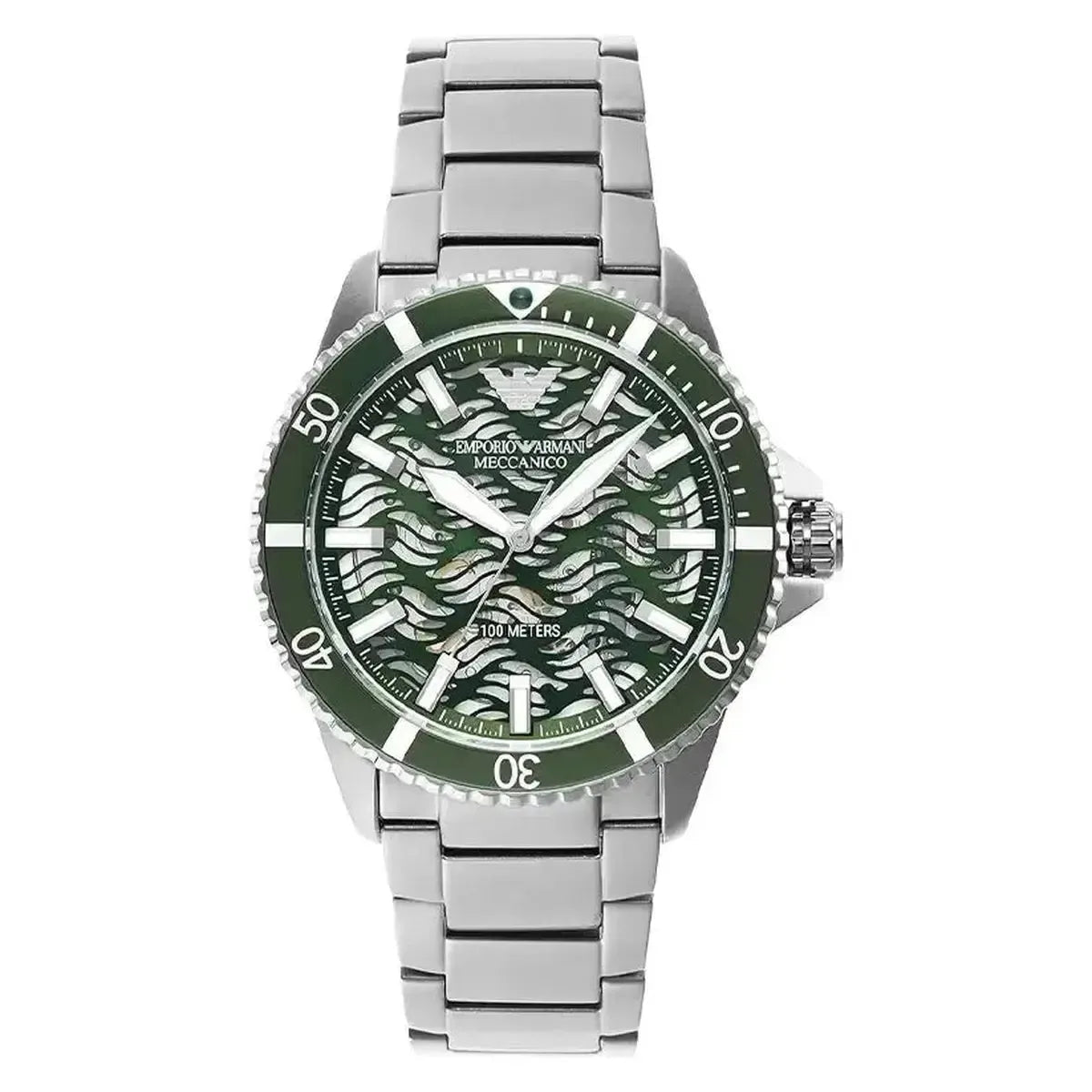 Emporio Armani Sea Explorer Meccanico Automatic Men’s Watch AR Emporio Armani Sea Explorer Meccanico Automatic Men’s Watch AR