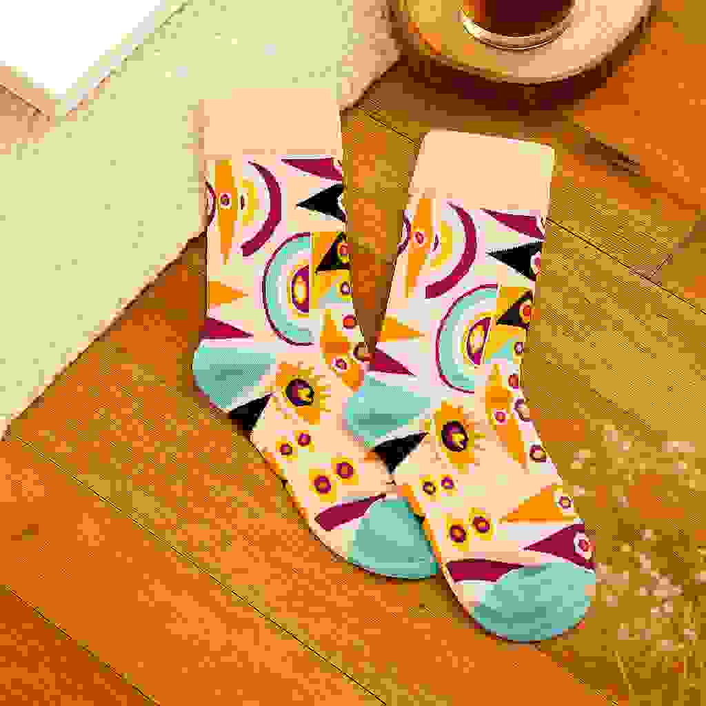 Evil Eye Socks Psychedelic SM Evil Eye Socks Psychedelic SM