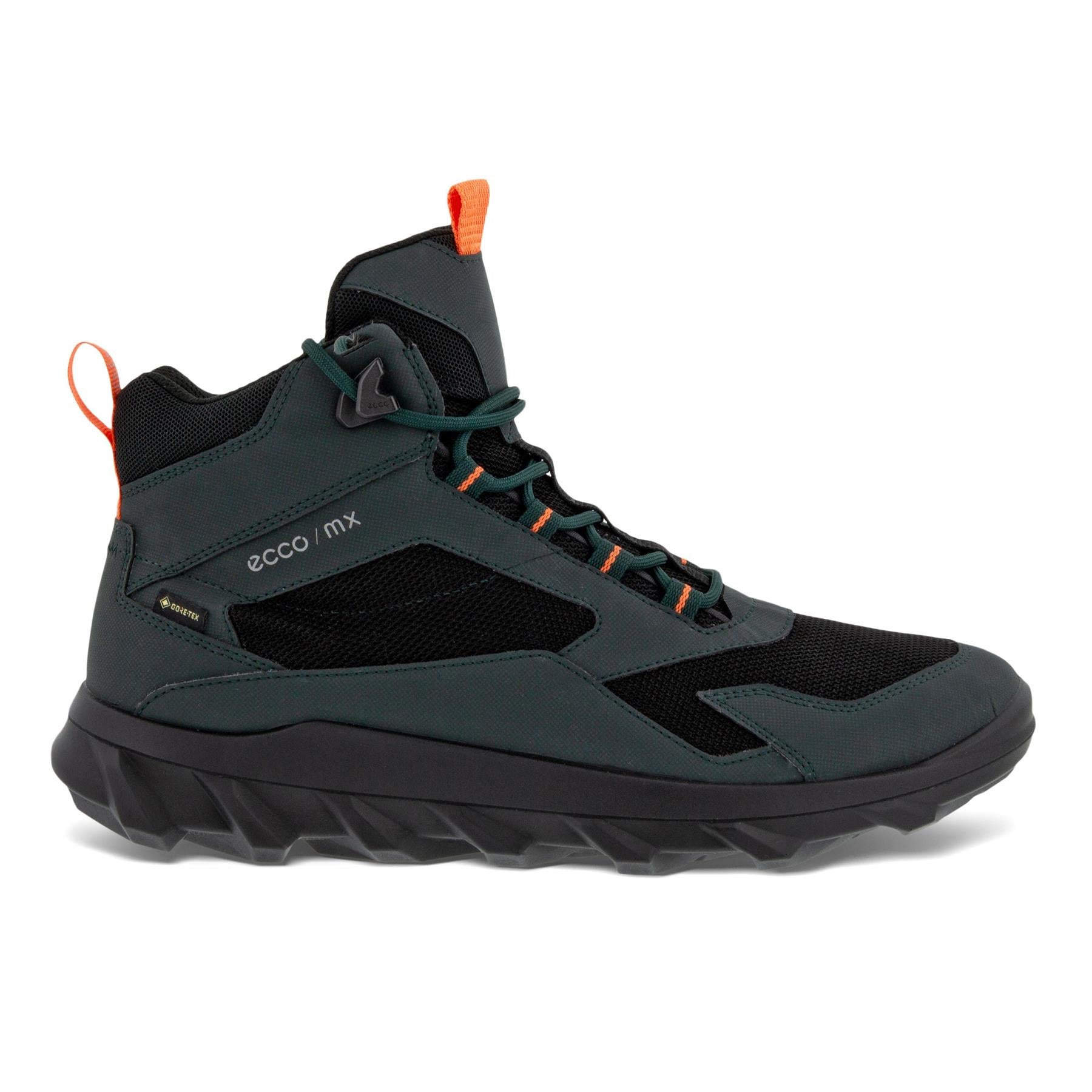 Men’s Wide Fit ECCO Mx M Mid Gtx GORE TEX Boots, TangleBlack E Men’s Wide Fit ECCO Mx M Mid Gtx GORE TEX Boots, TangleBlack E