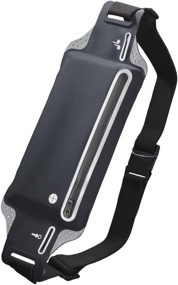 Hama Sports Running Belt Bag for Smartphones, Anthracite Grey Hama Sports Running Belt Bag for Smartphones, Anthracite Grey