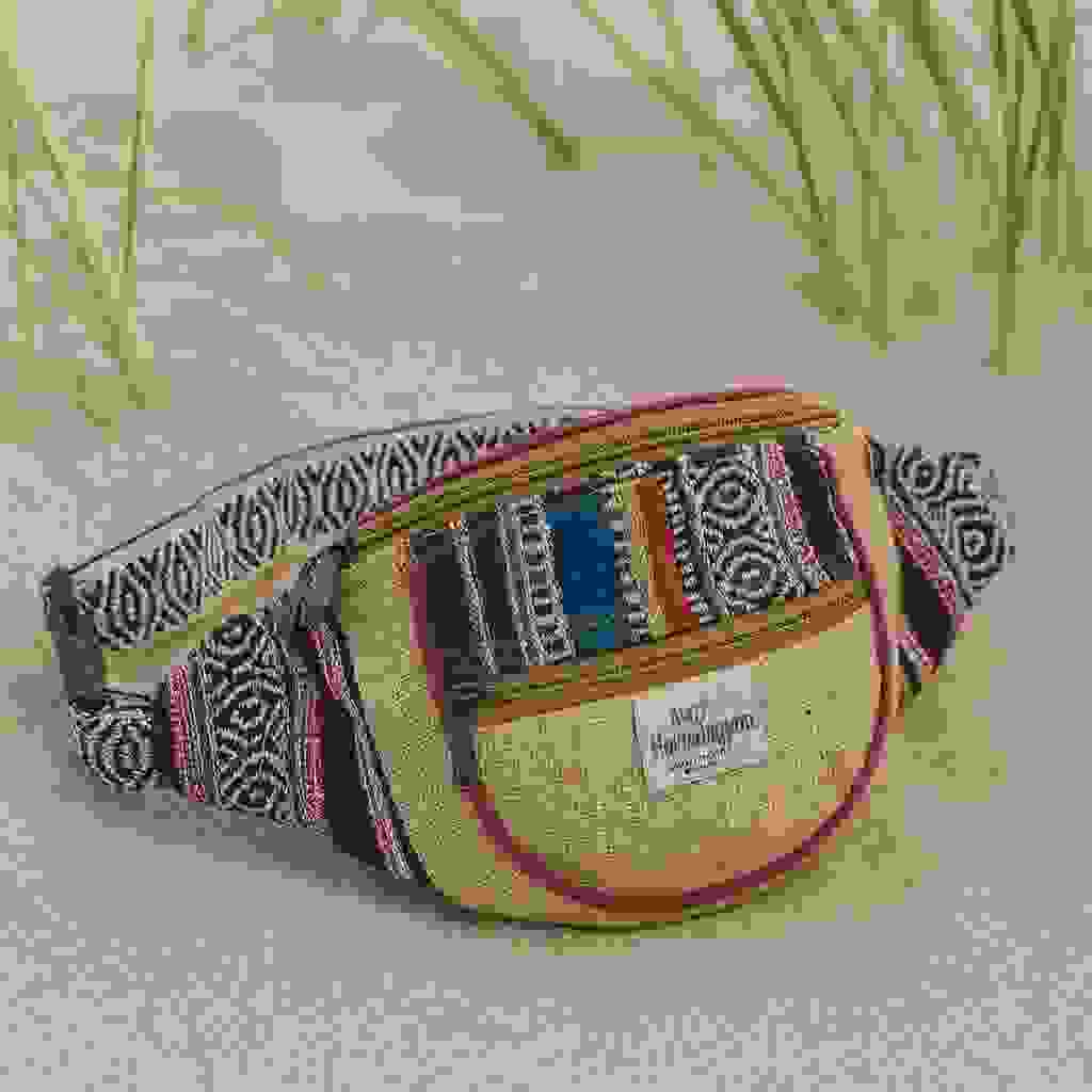 Fanny Pack Bum Bag Hemp Cotton Assorted Fanny Pack Bum Bag Hemp Cotton Assorted
