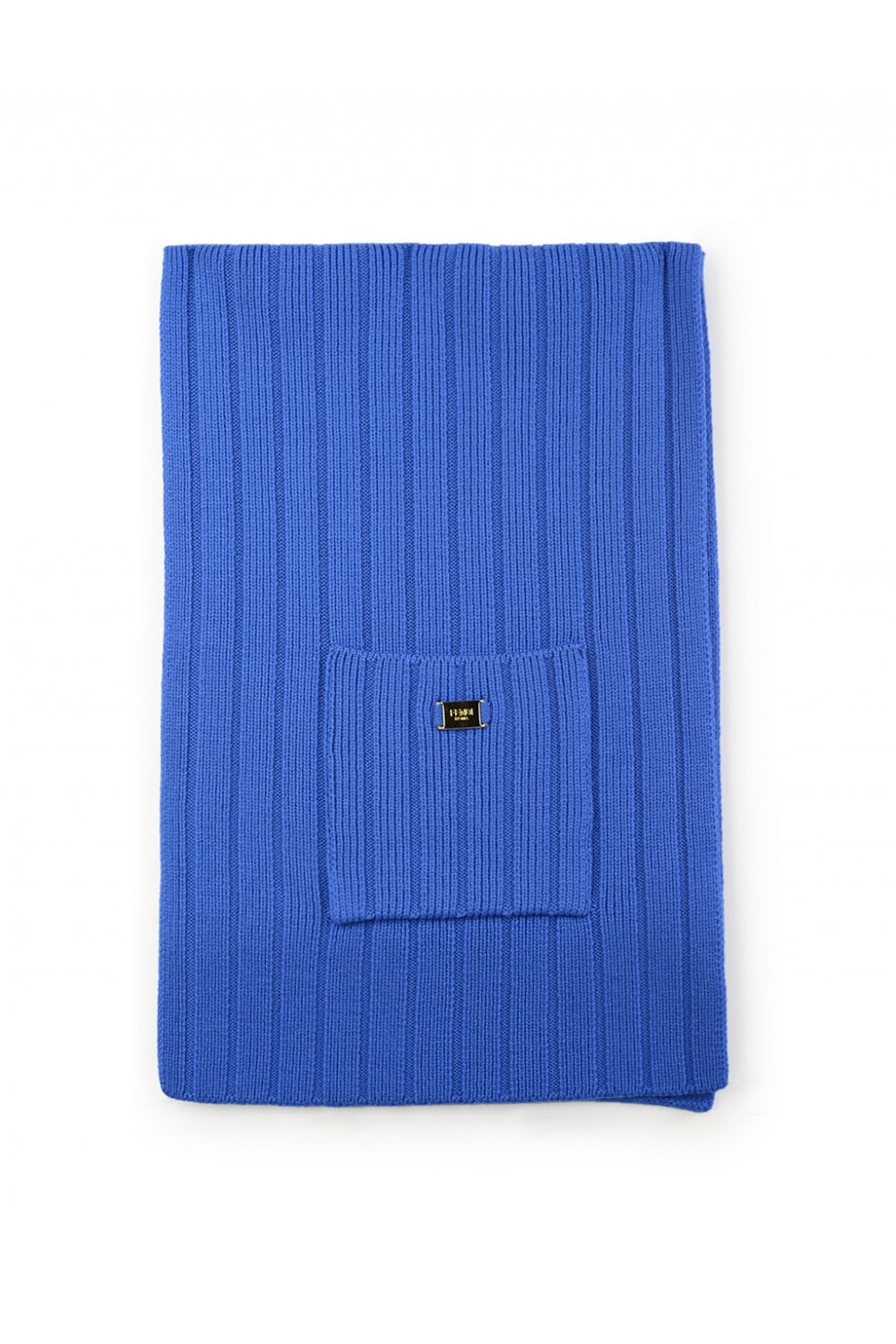 FENDI WOVEN SCARF colour: BLUE FENDI WOVEN SCARF colour: BLUE