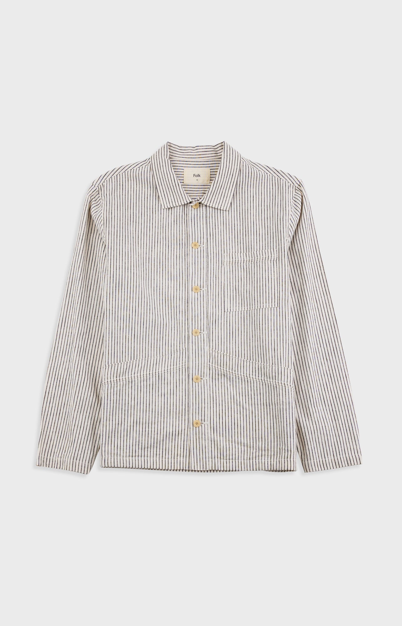 Meyer Shirt Jacket – Monochrome Stripe Meyer Shirt Jacket – Monochrome Stripe