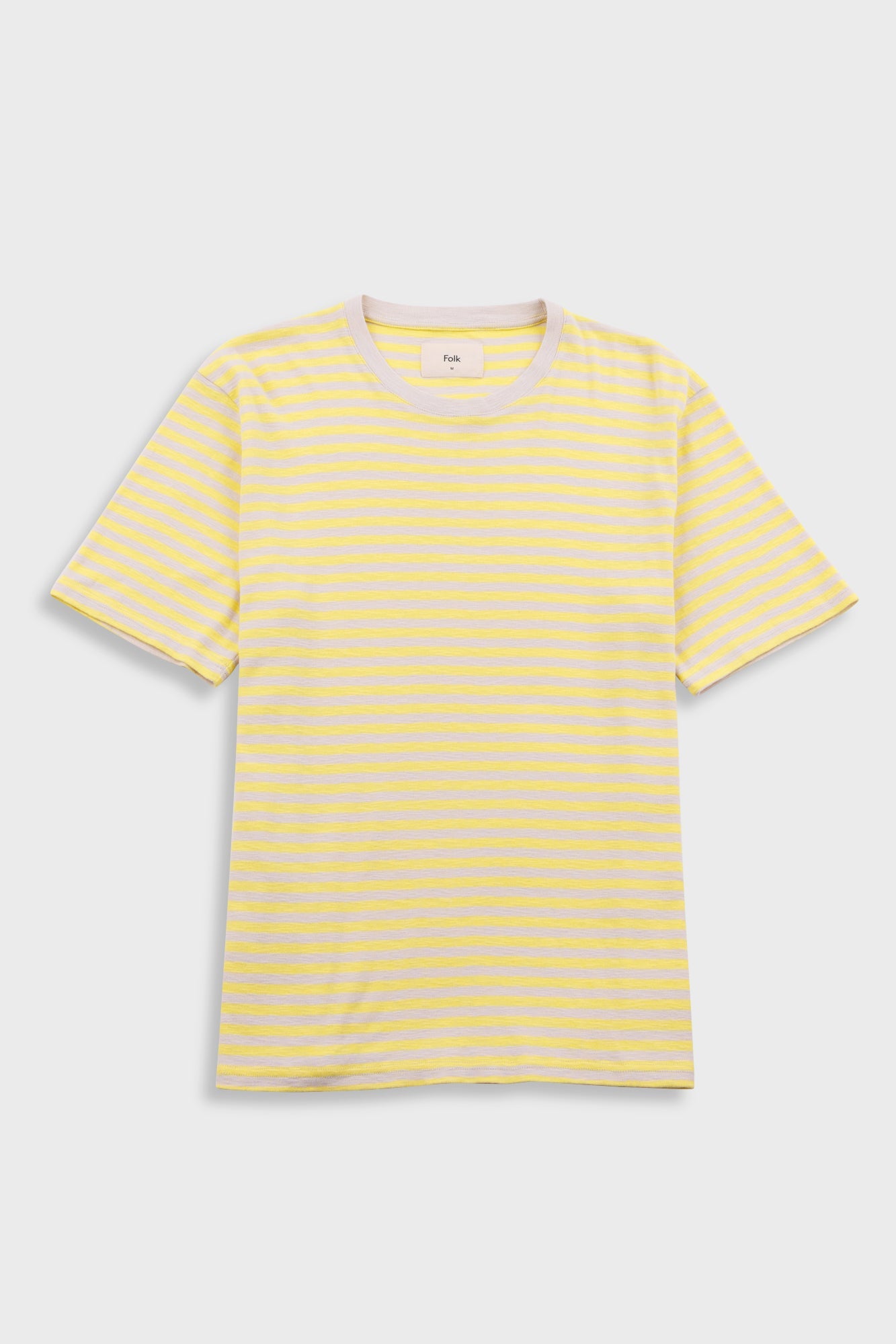 Classic Striped Shirt – Yellow Ecru Classic Striped Shirt – Yellow Ecru