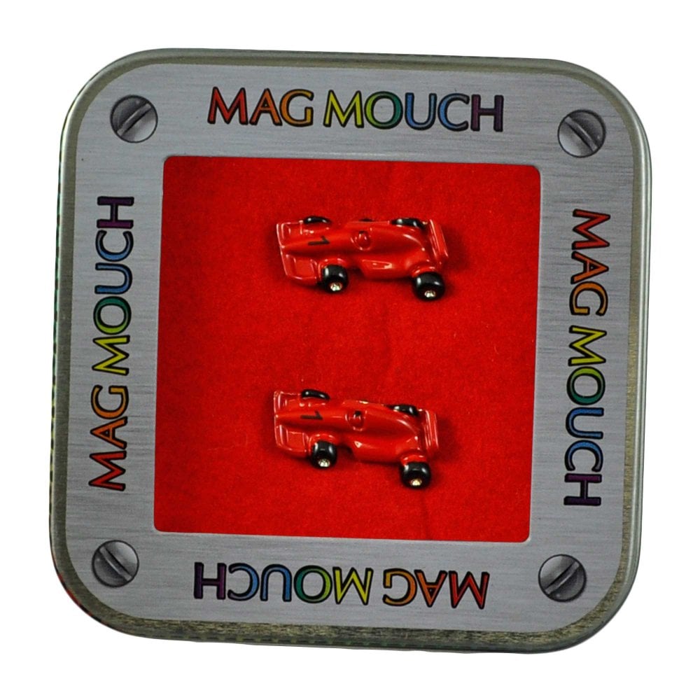 Formula Red Racing Car Novelty Cufflinks Formula Red Racing Car Novelty Cufflinks