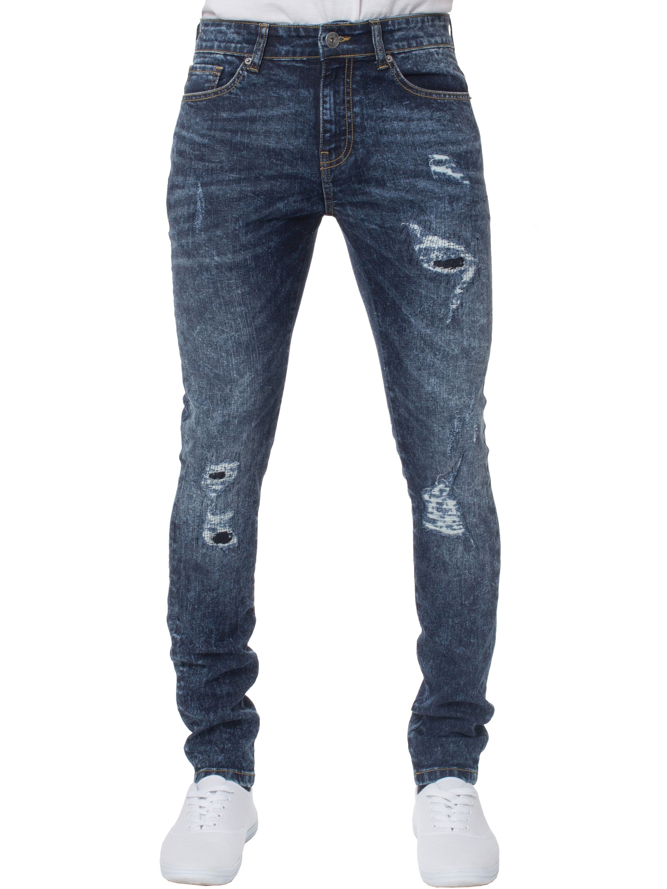 Super Skinny Stretch Rip & Repair Slim Jeans Super Skinny Stretch Rip & Repair Slim Jeans