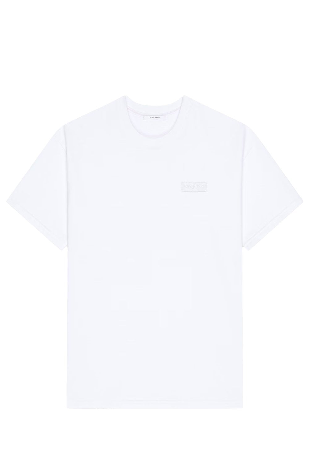 GIVENCHY BRANDED COTTON T SHIRT Size: , colour: WHITE