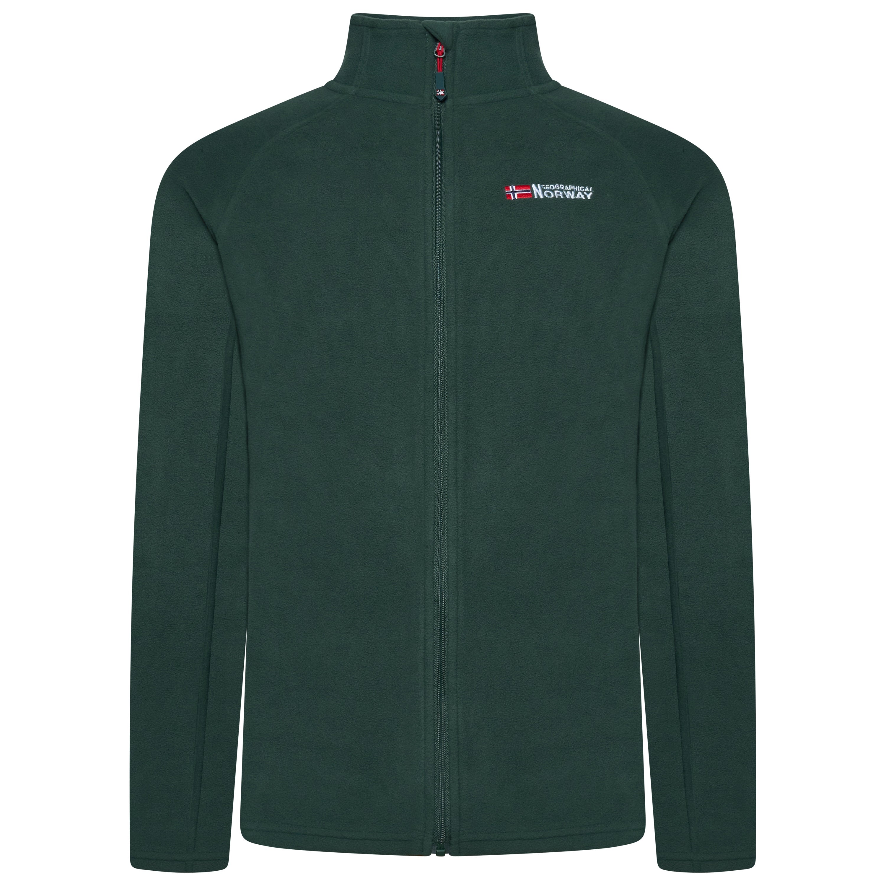 Geographical Norway Full Zip Fleece – L Garden Green Geographical Norway Full Zip Fleece – L Garden Green