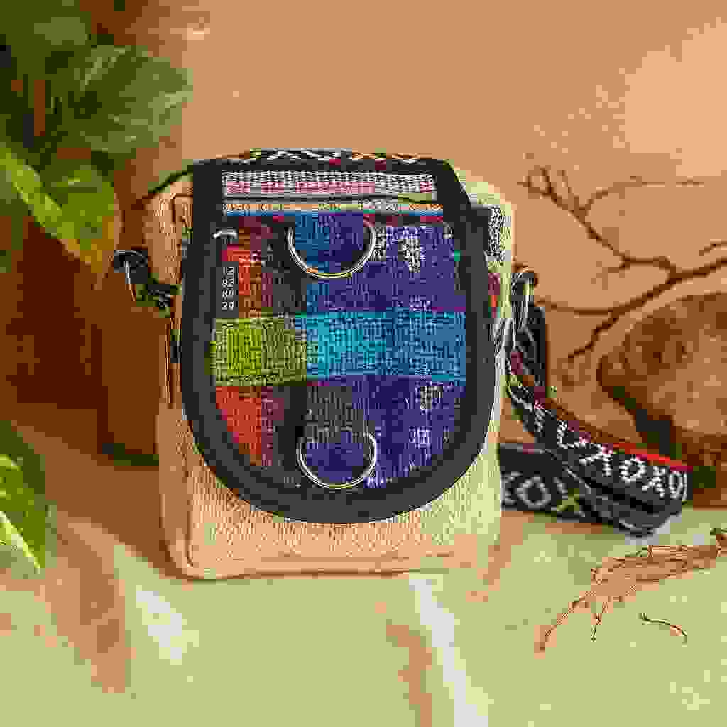 Hemp Messenger Bag Tie Hemp Messenger Bag Tie
