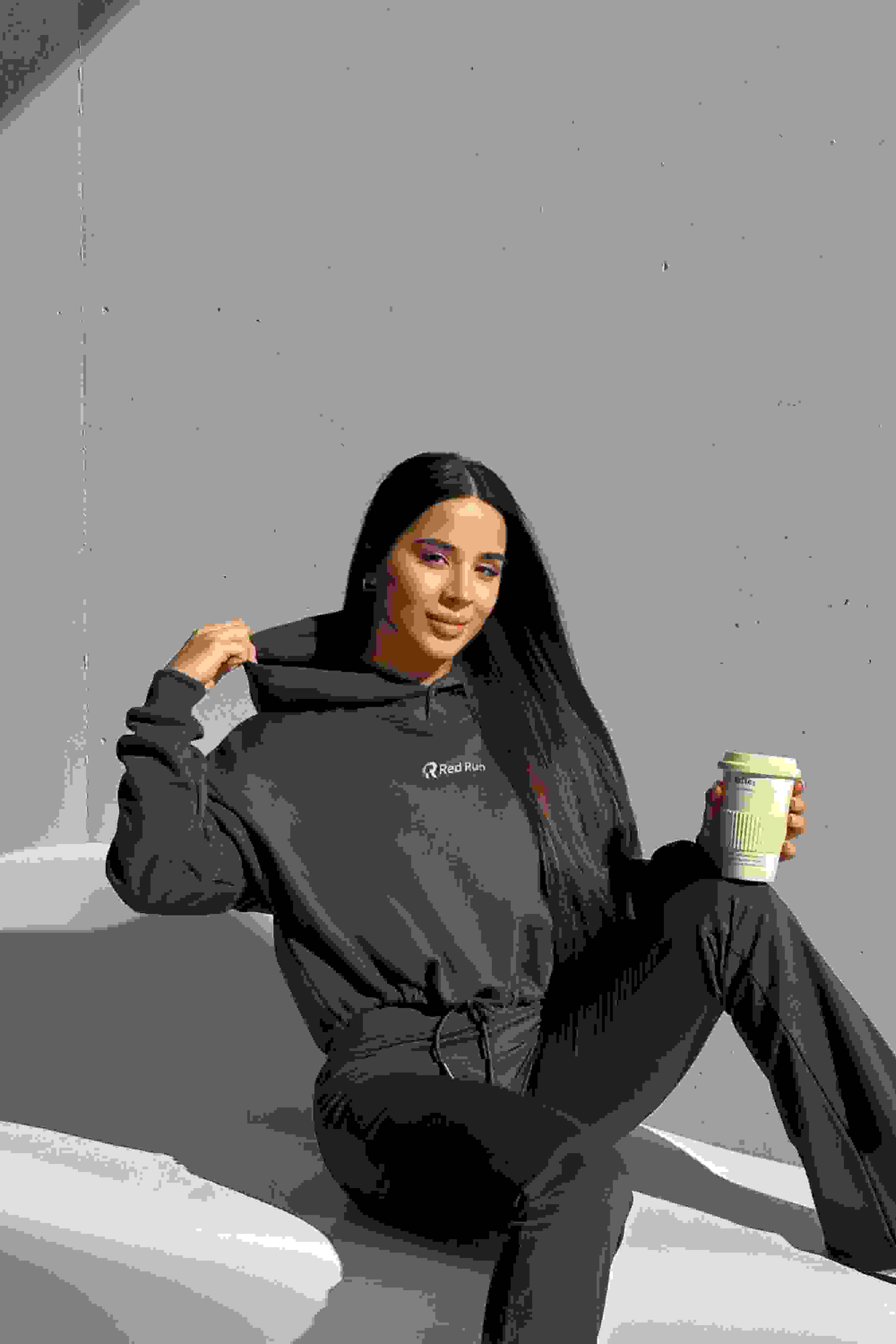 Active Cropped Hoodie Active Cropped Hoodie