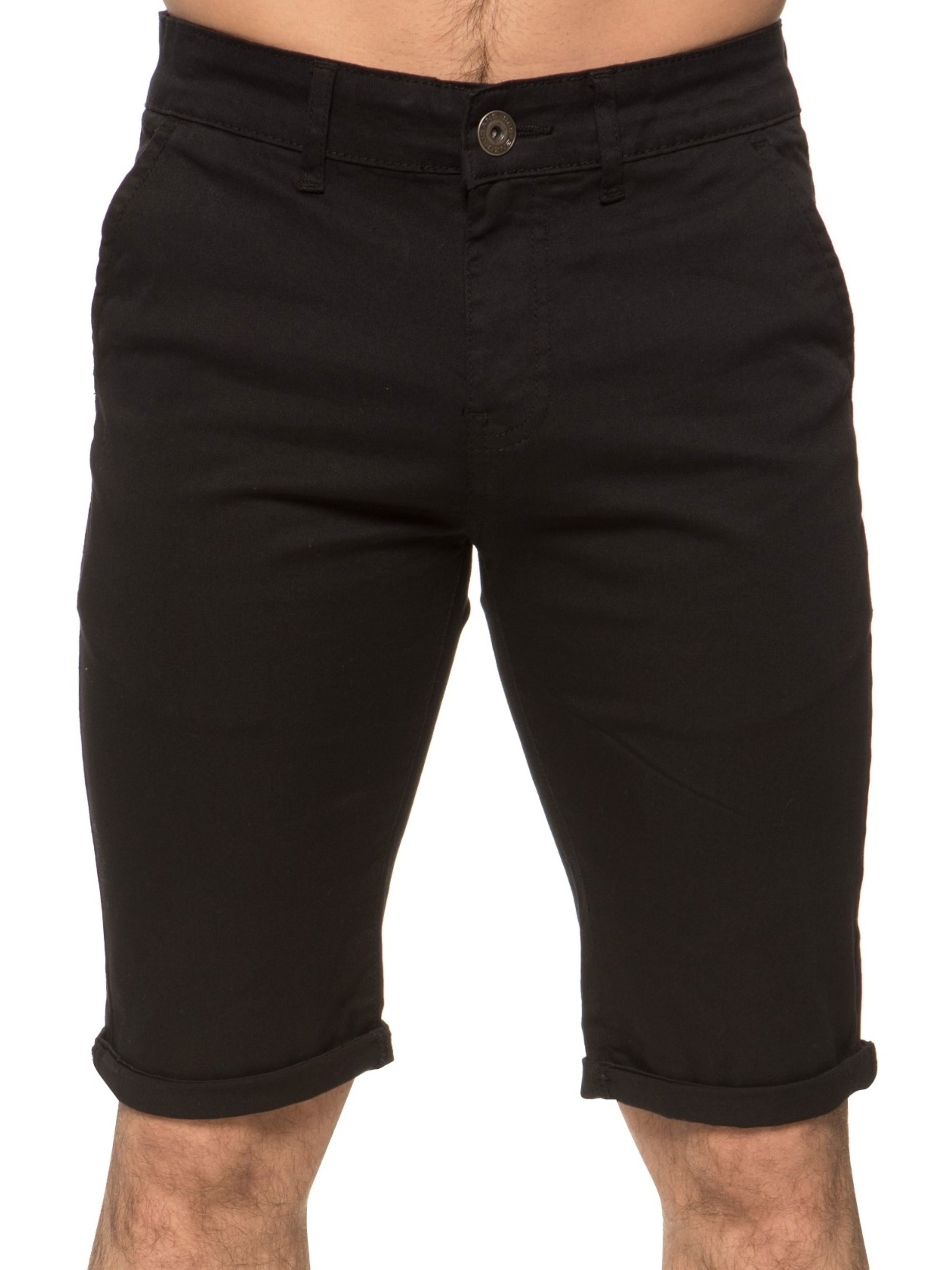 Mens Slim Fit Stretch Chino Shorts