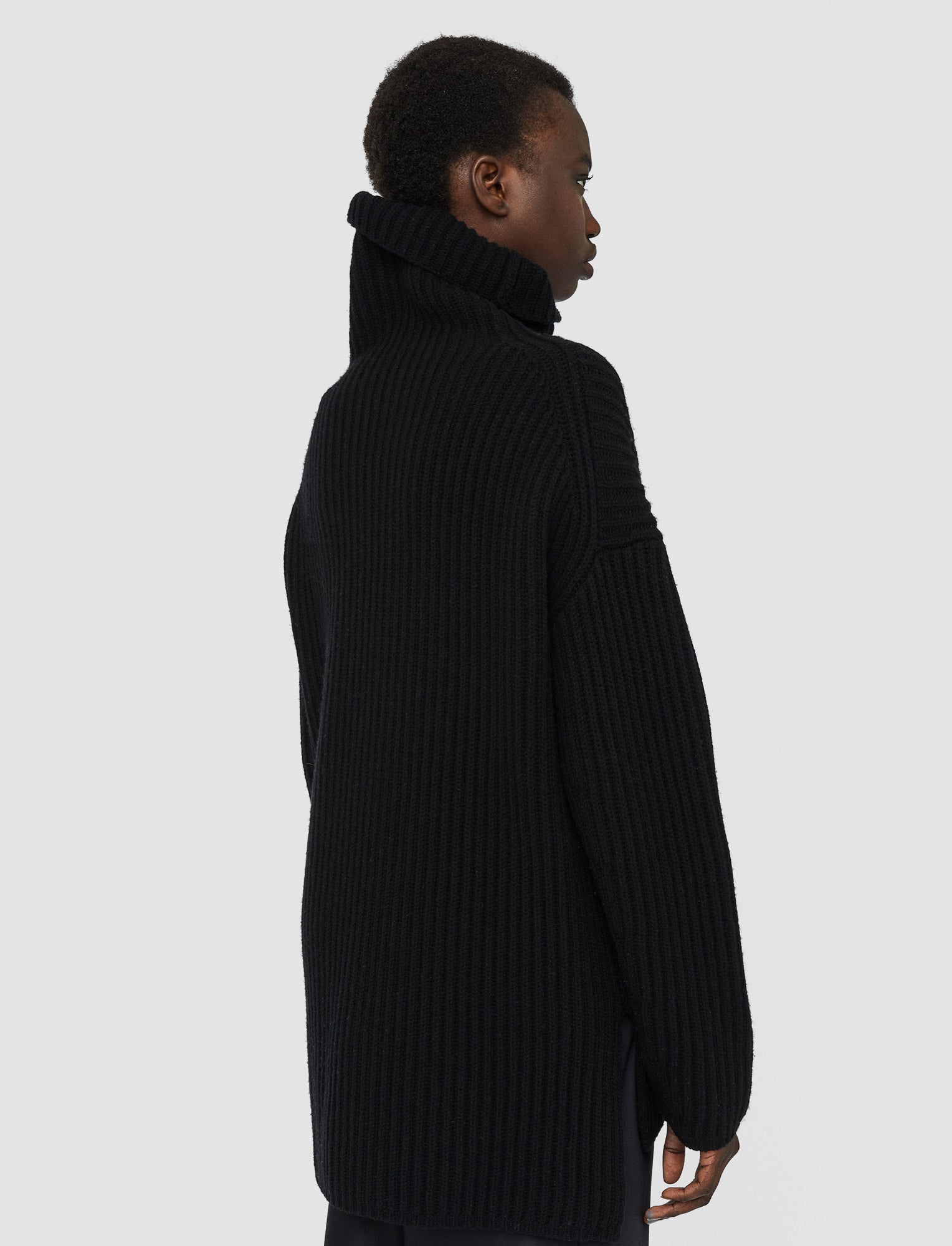 Cardigan Stitch High Neck Jumper Cardigan Stitch High Neck Jumper
