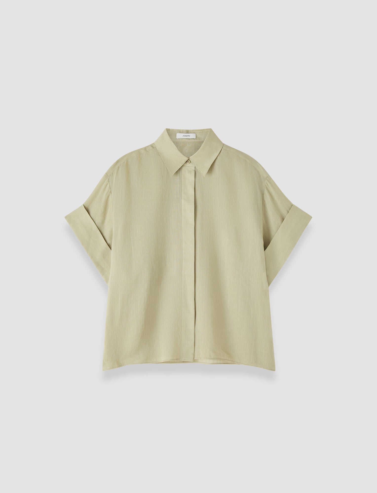 Justi Ramie Voile Shirt Justi Ramie Voile Shirt
