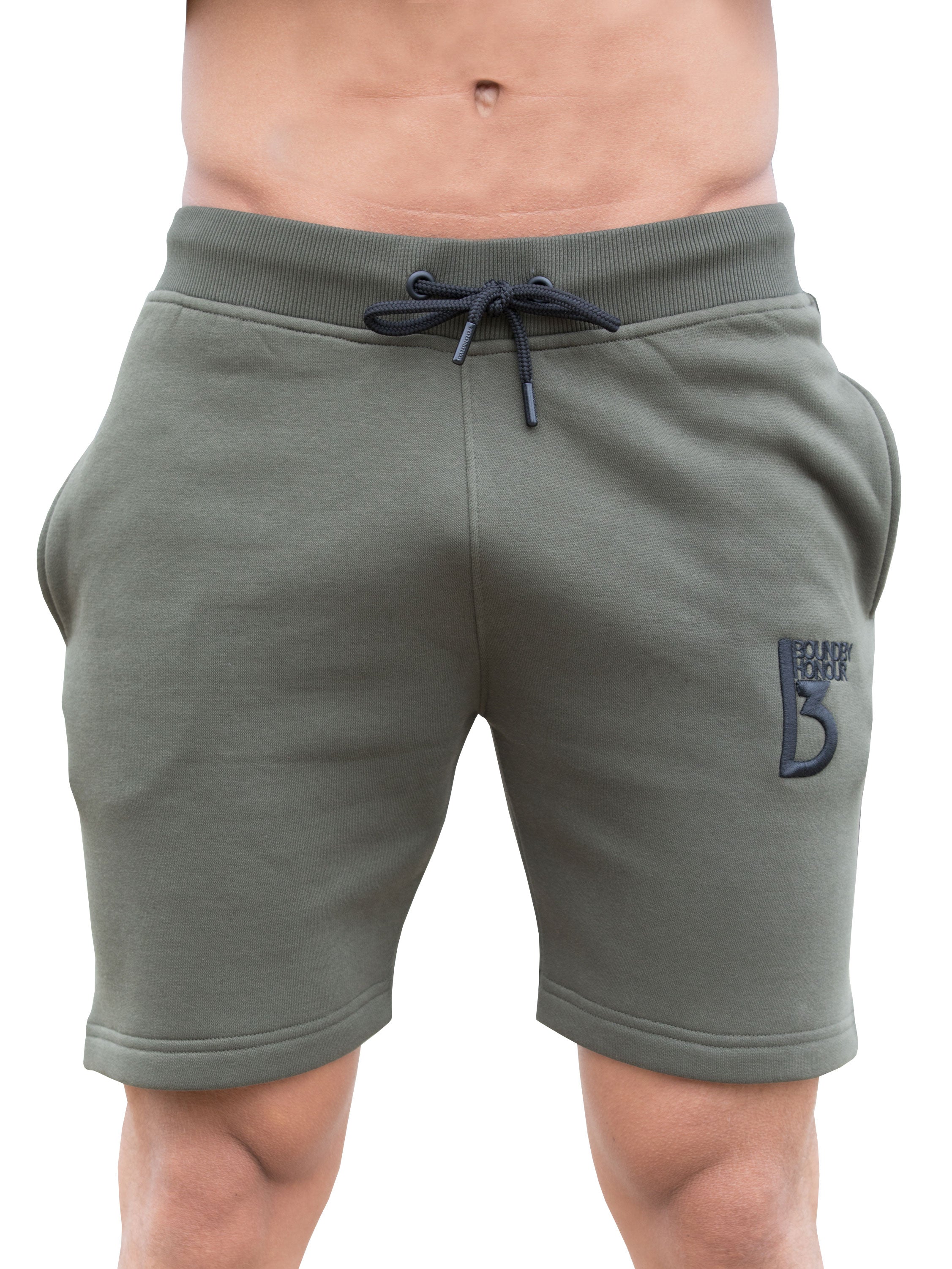 Mens Elasticated Waist Gym Running Fleece Jogging Shorts Mens Elasticated Waist Gym Running Fleece Jogging Shorts